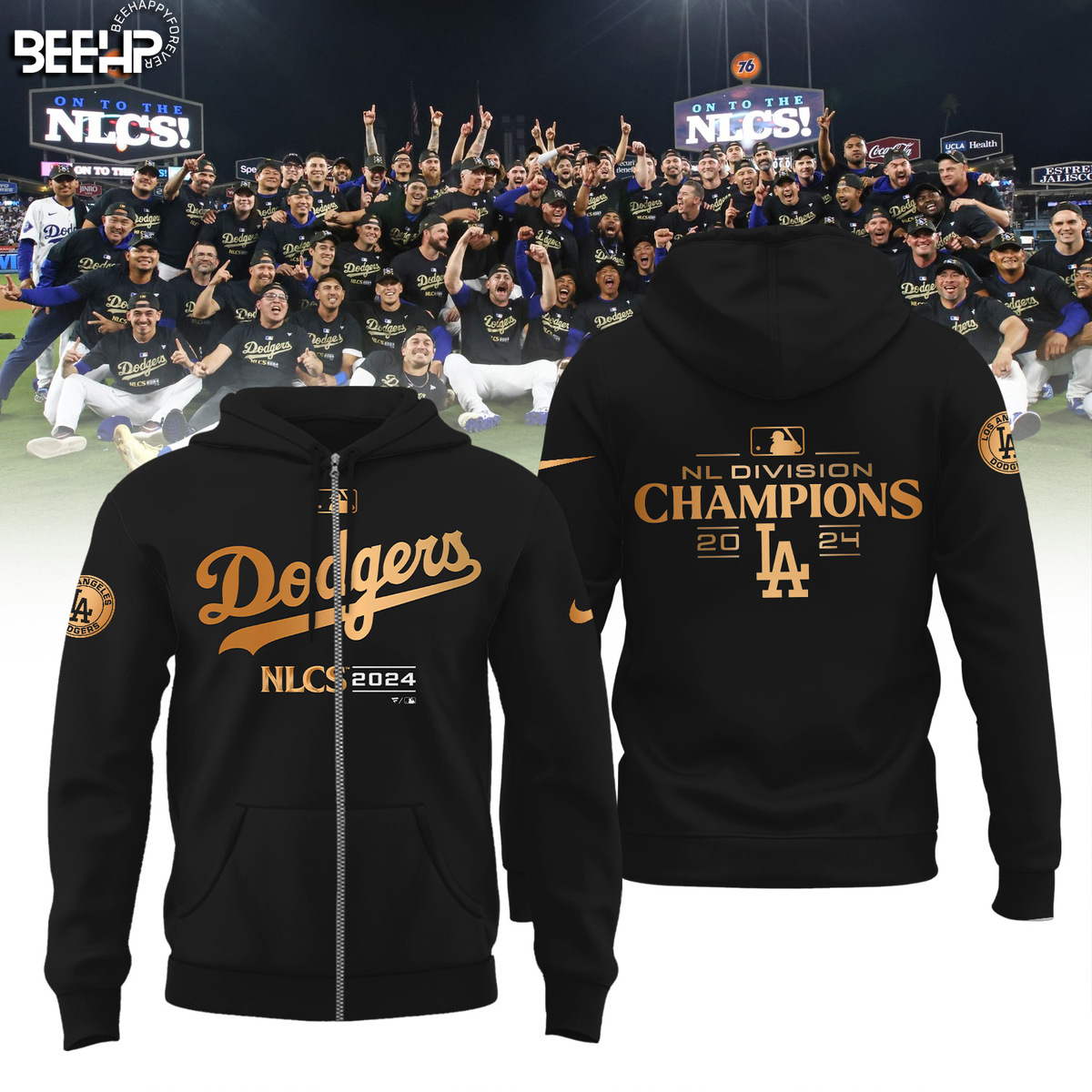 Los Angeles Dodgers National League Division Champions Shirt - Famjoys Los Angeles Dodgers National League Division Champions Shirt - Famjoys