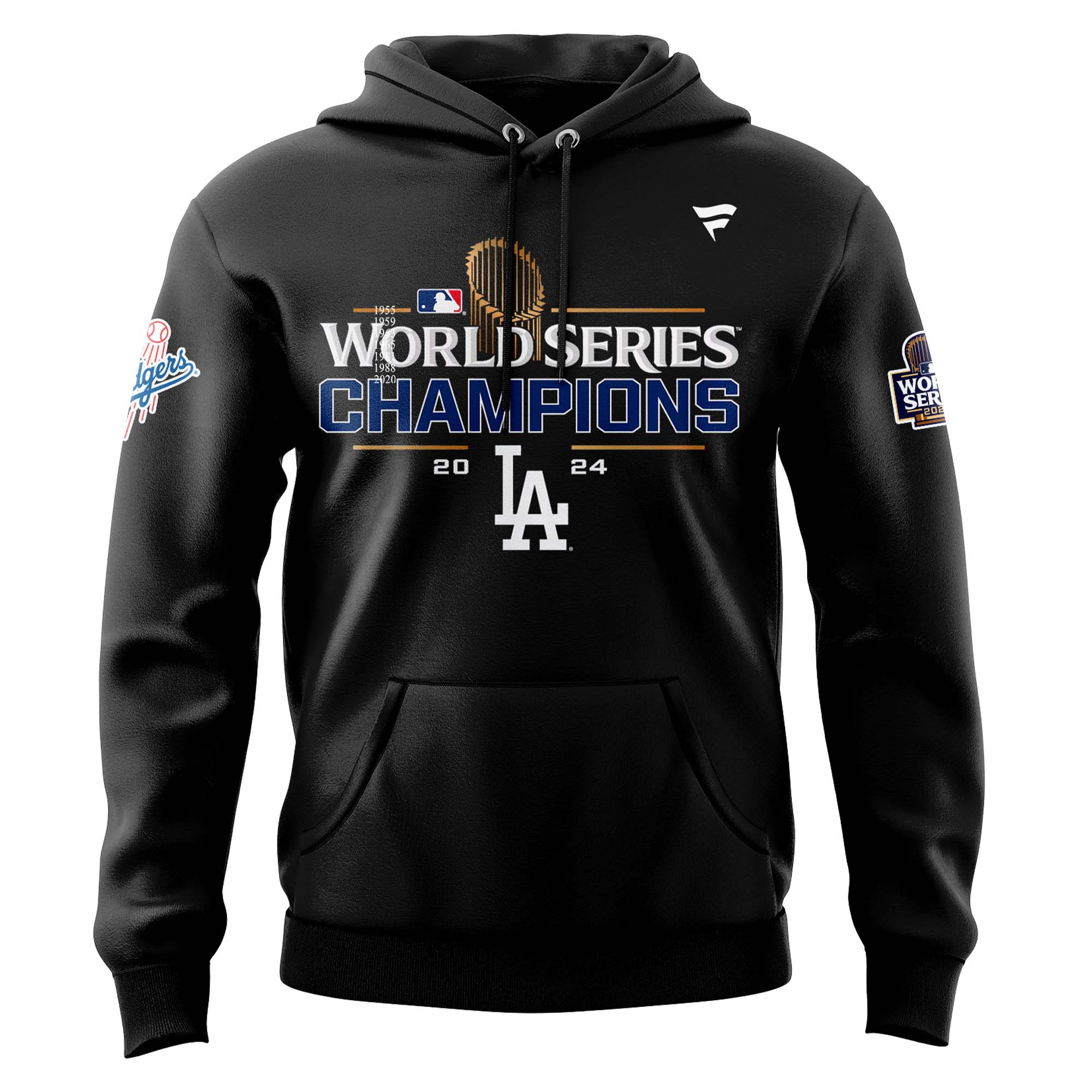 Los Angeles Dodgers Royal World Series Champions Hoodie - Famjoys Los Angeles Dodgers Royal World Series Champions Hoodie - Famjoys