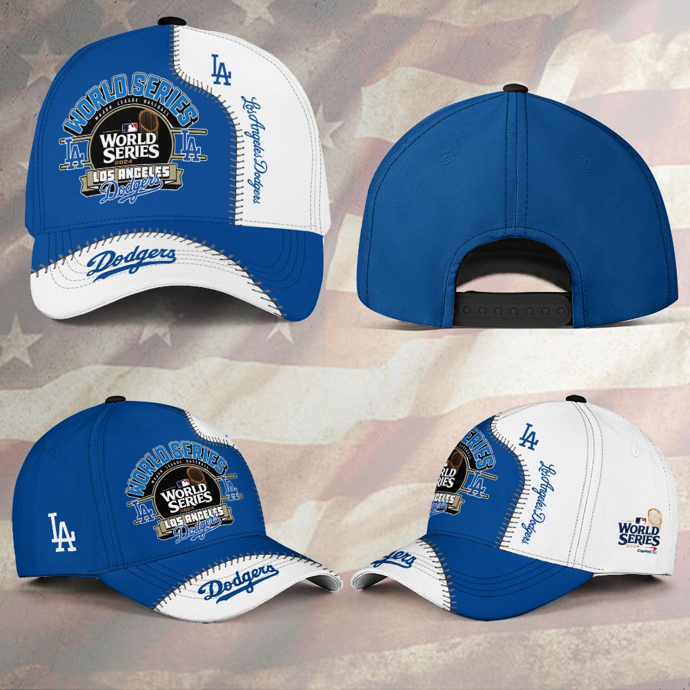 Los Angeles Dodgers World Series Champions Classic Cap - Famjoys Los Angeles Dodgers World Series Champions Classic Cap - Famjoys