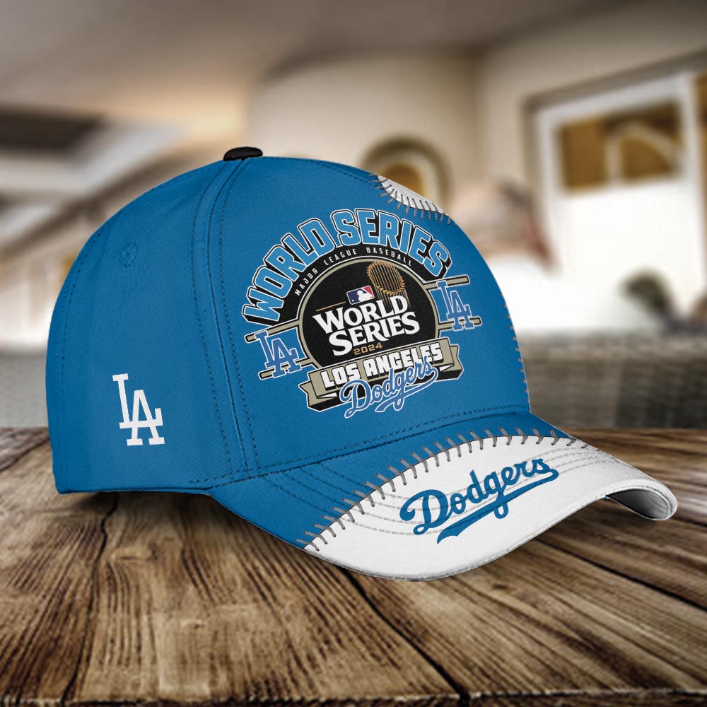 Los Angeles Dodgers World Series Champions Classic Cap - Famjoys Los Angeles Dodgers World Series Champions Classic Cap - Famjoys
