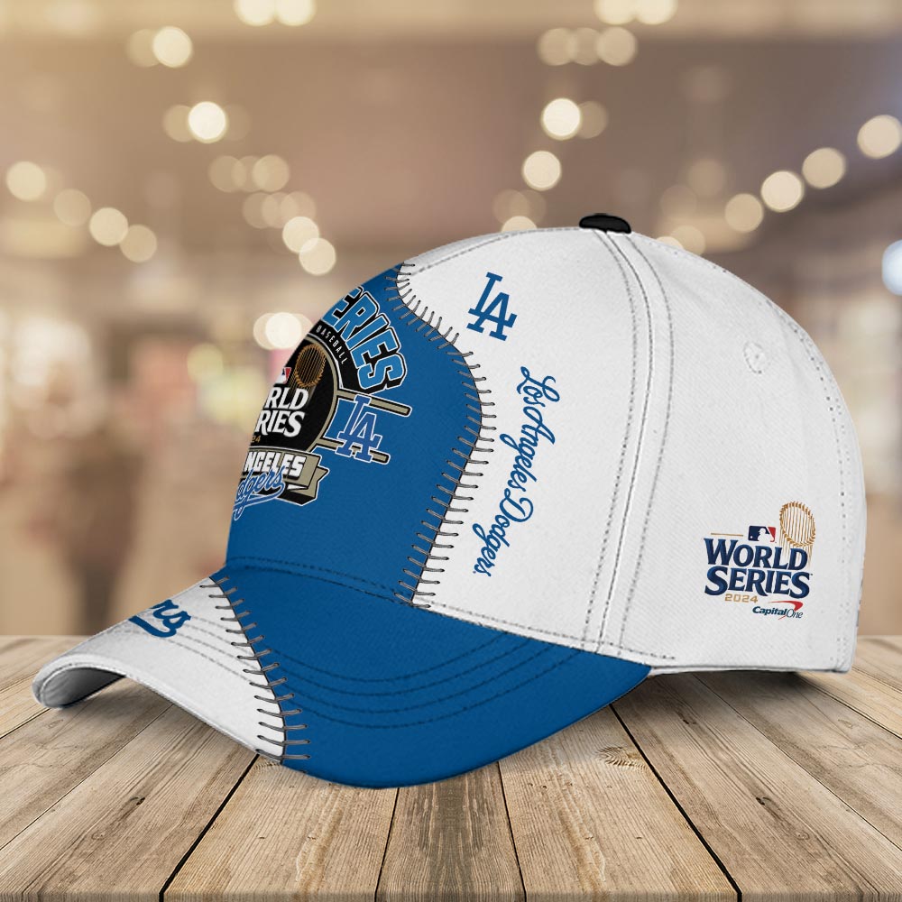 Los Angeles Dodgers World Series Champions Classic Cap - Famjoys Los Angeles Dodgers World Series Champions Classic Cap - Famjoys