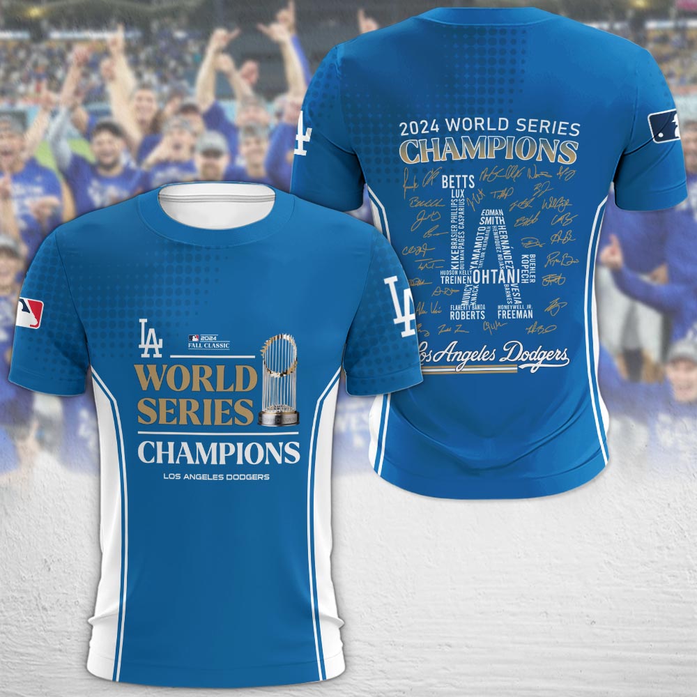 Los Angeles Dodgers World Series Champions - Famjoys Los Angeles Dodgers World Series Champions - Famjoys