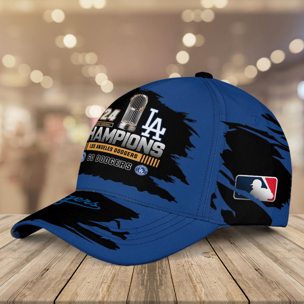 Los Angeles Dodgers World Series Champions Hat - Famjoys Los Angeles Dodgers World Series Champions Hat - Famjoys