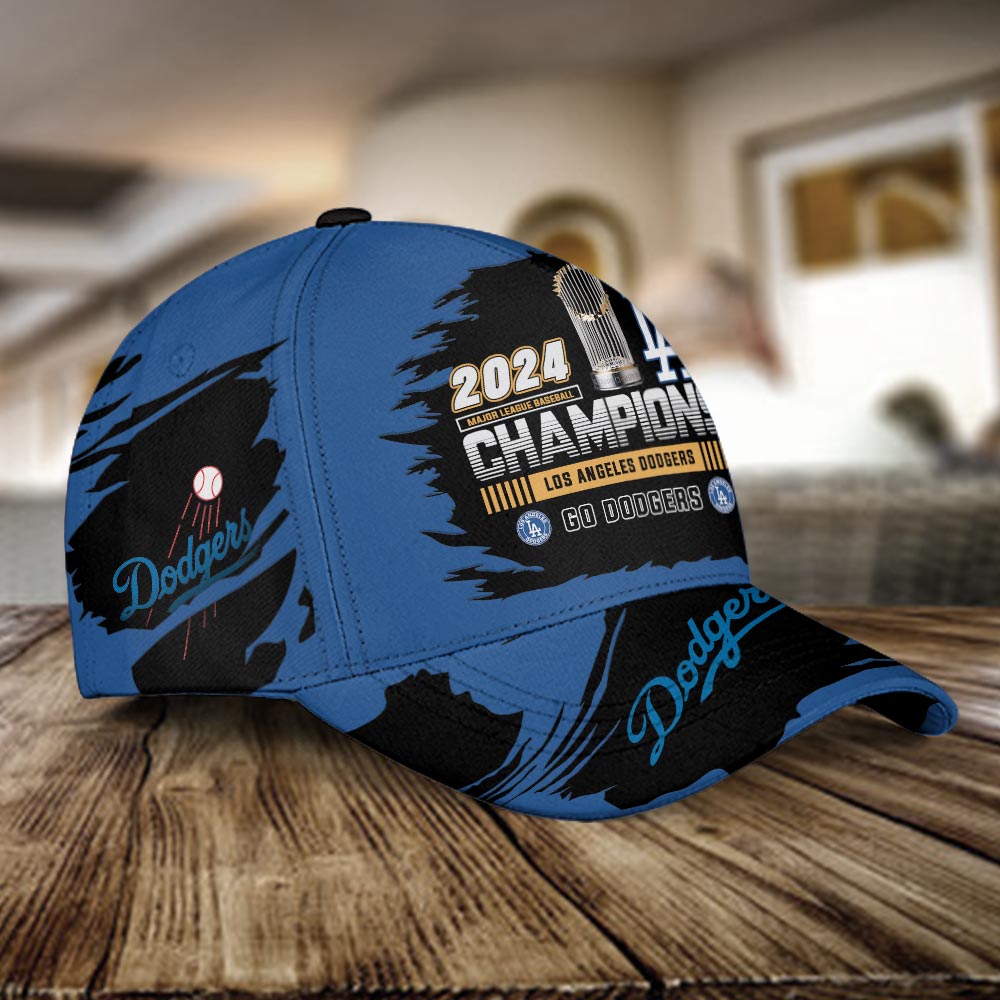 Los Angeles Dodgers World Series Champions Hat - Famjoys Los Angeles Dodgers World Series Champions Hat - Famjoys