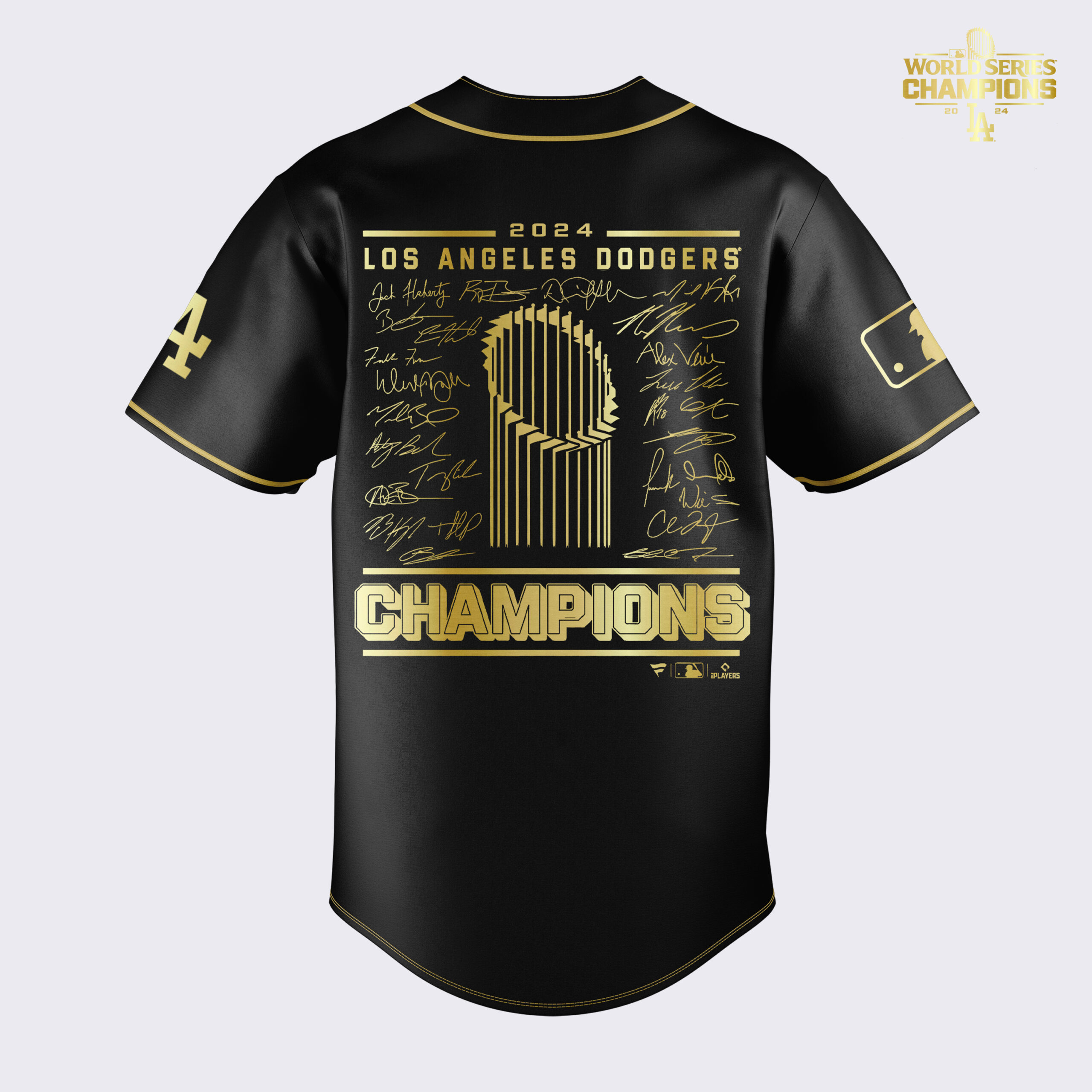 Los Angeles Dodgers World Series Champions Jersey - Famjoys Los Angeles Dodgers World Series Champions Jersey - Famjoys