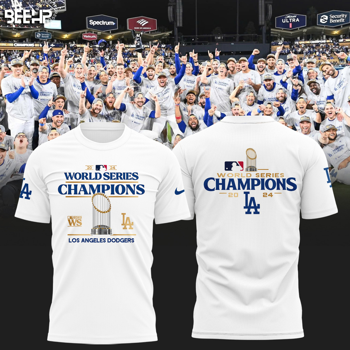 Los Angeles Dodgers World Series Champions Shirt - Famjoys Los Angeles Dodgers World Series Champions Shirt - Famjoys
