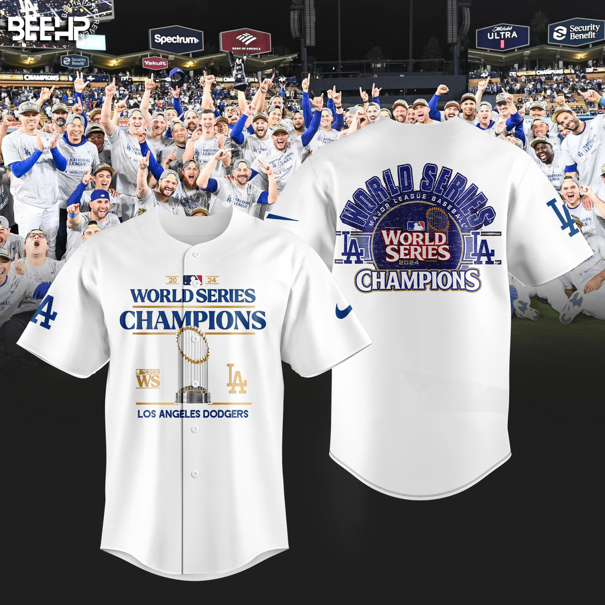 Los Angeles Dodgers World Series Champions Shirt - Famjoys Los Angeles Dodgers World Series Champions Shirt - Famjoys