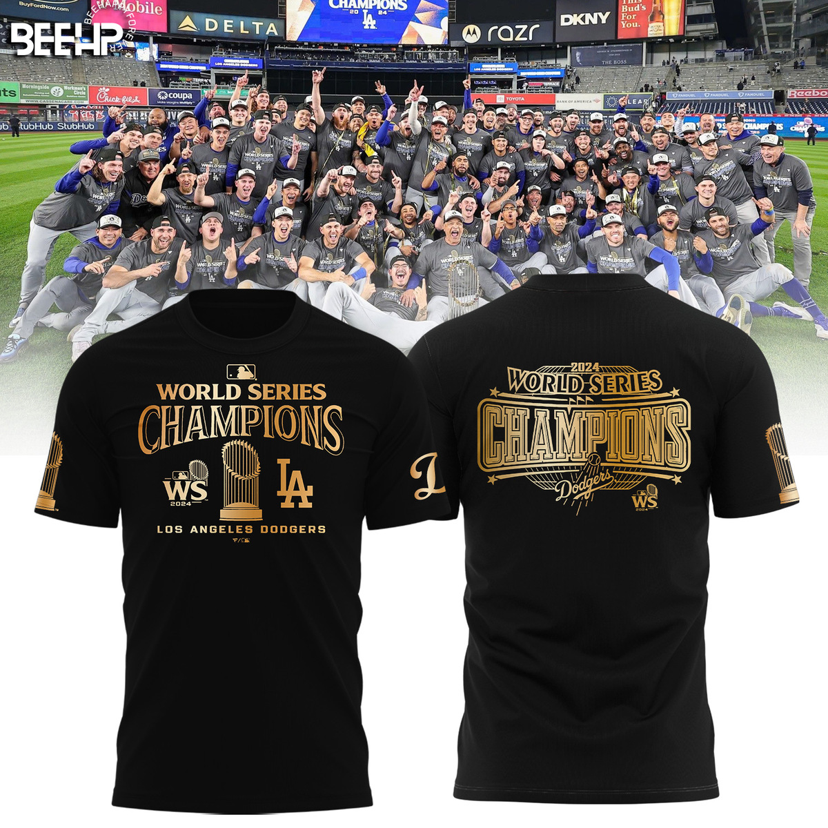 Los Angeles Dodgers World Series Champions Shirt - Famjoys Los Angeles Dodgers World Series Champions Shirt - Famjoys