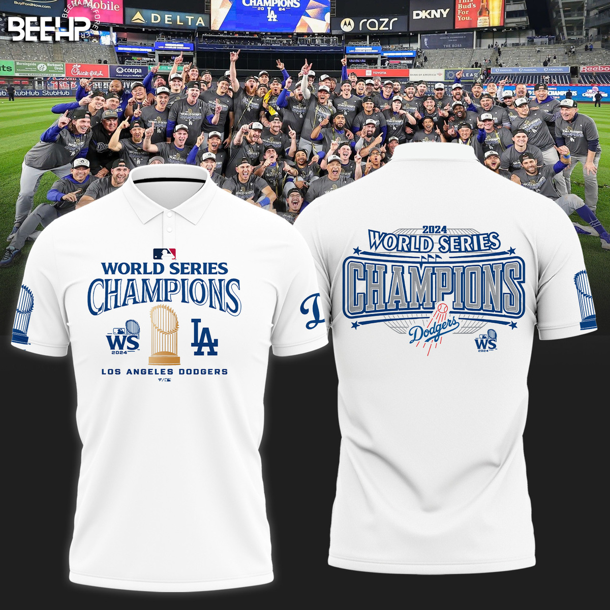 Los Angeles Dodgers World Series Champions Shirt - Famjoys Los Angeles Dodgers World Series Champions Shirt - Famjoys