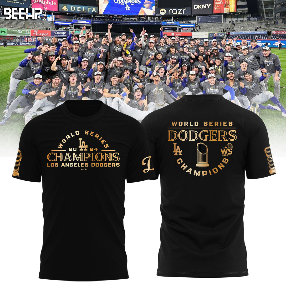 Los Angeles Dodgers World Series Champions Shirt - Famjoys Los Angeles Dodgers World Series Champions Shirt - Famjoys