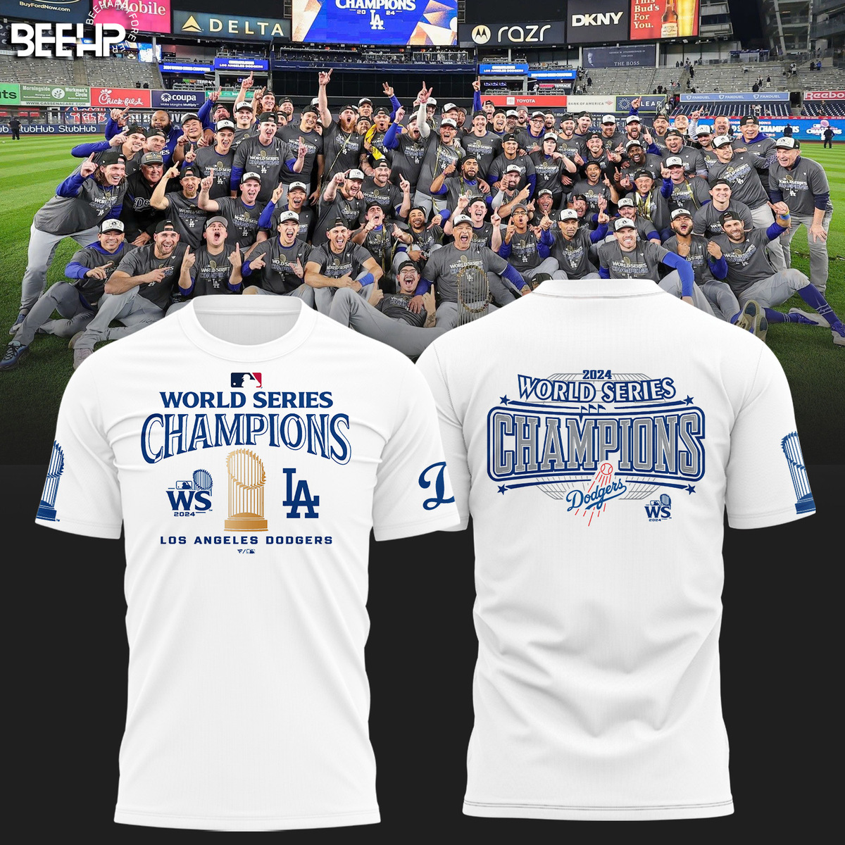 Los Angeles Dodgers World Series Champions Shirt - Famjoys Los Angeles Dodgers World Series Champions Shirt - Famjoys