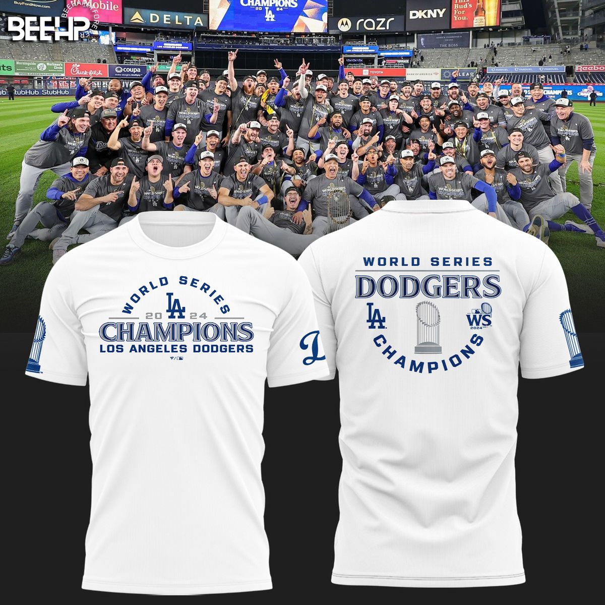 Los Angeles Dodgers World Series Champions Shirt - Famjoys Los Angeles Dodgers World Series Champions Shirt - Famjoys