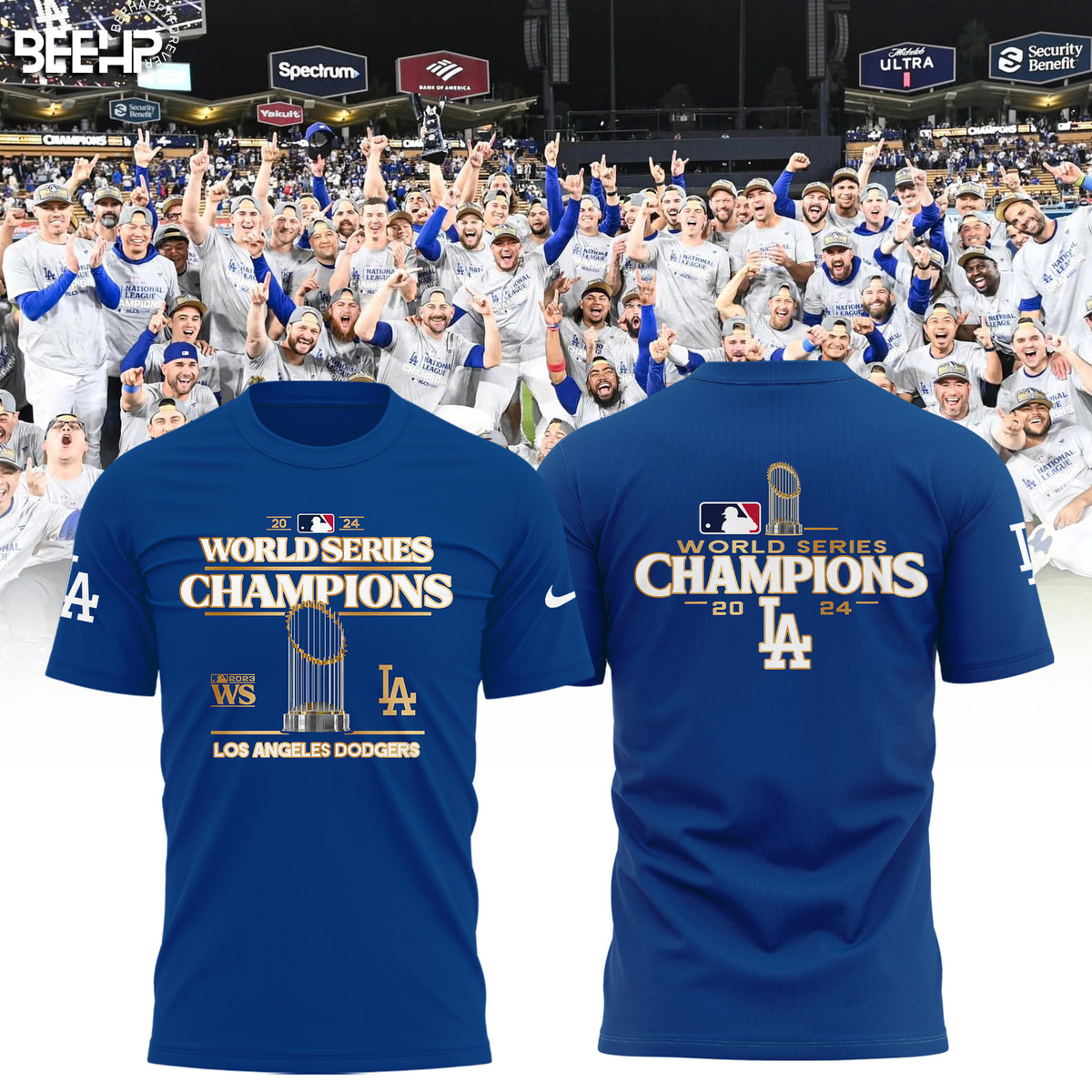 Los Angeles Dodgers World Series Champions Shirt - Famjoys Los Angeles Dodgers World Series Champions Shirt - Famjoys