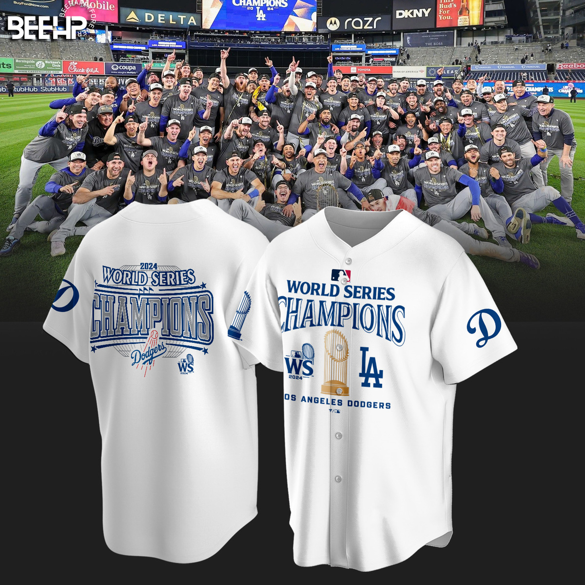Los Angeles Dodgers World Series Champions Shirt - Famjoys Los Angeles Dodgers World Series Champions Shirt - Famjoys