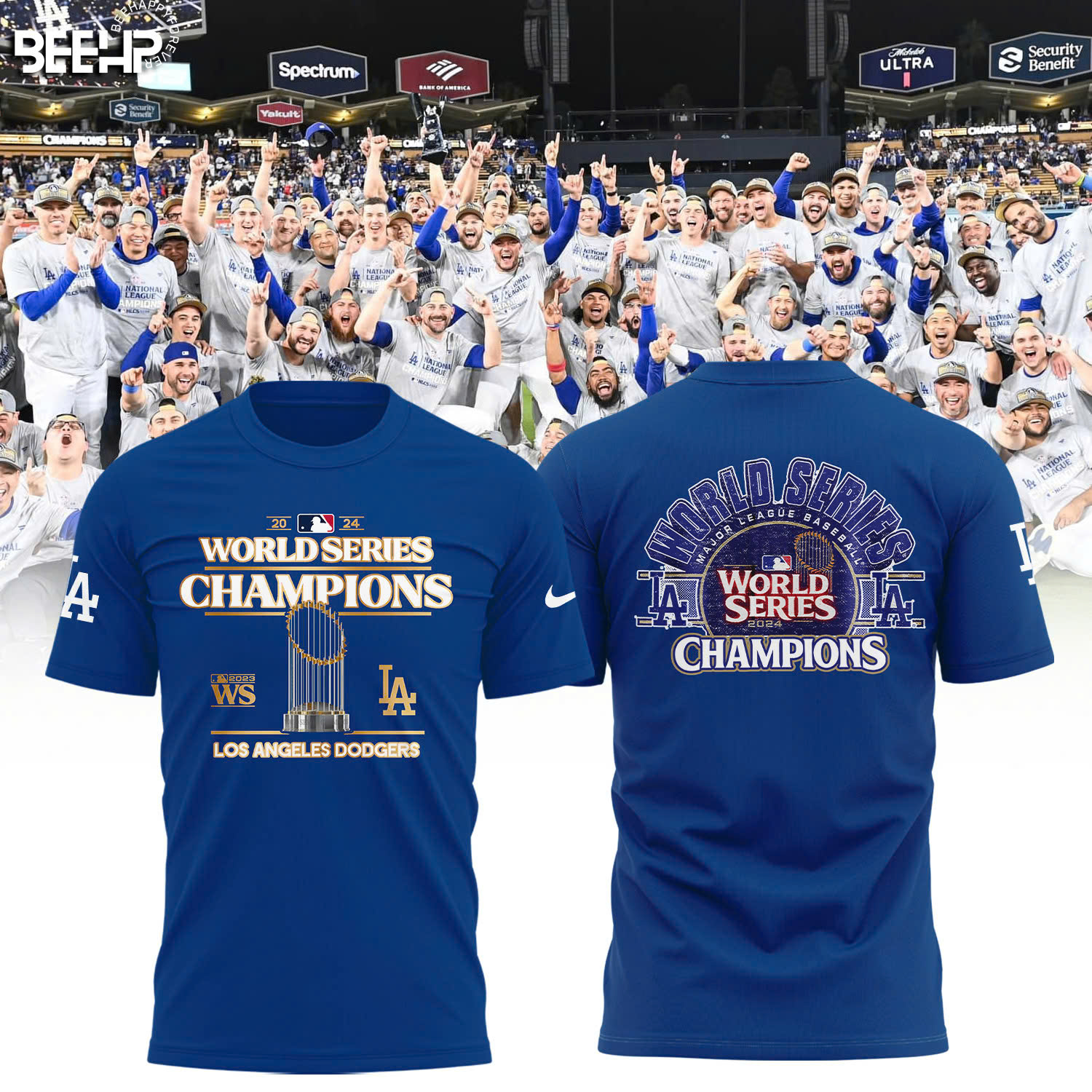 Los Angeles Dodgers World Series Champions Shirt - Famjoys Los Angeles Dodgers World Series Champions Shirt - Famjoys