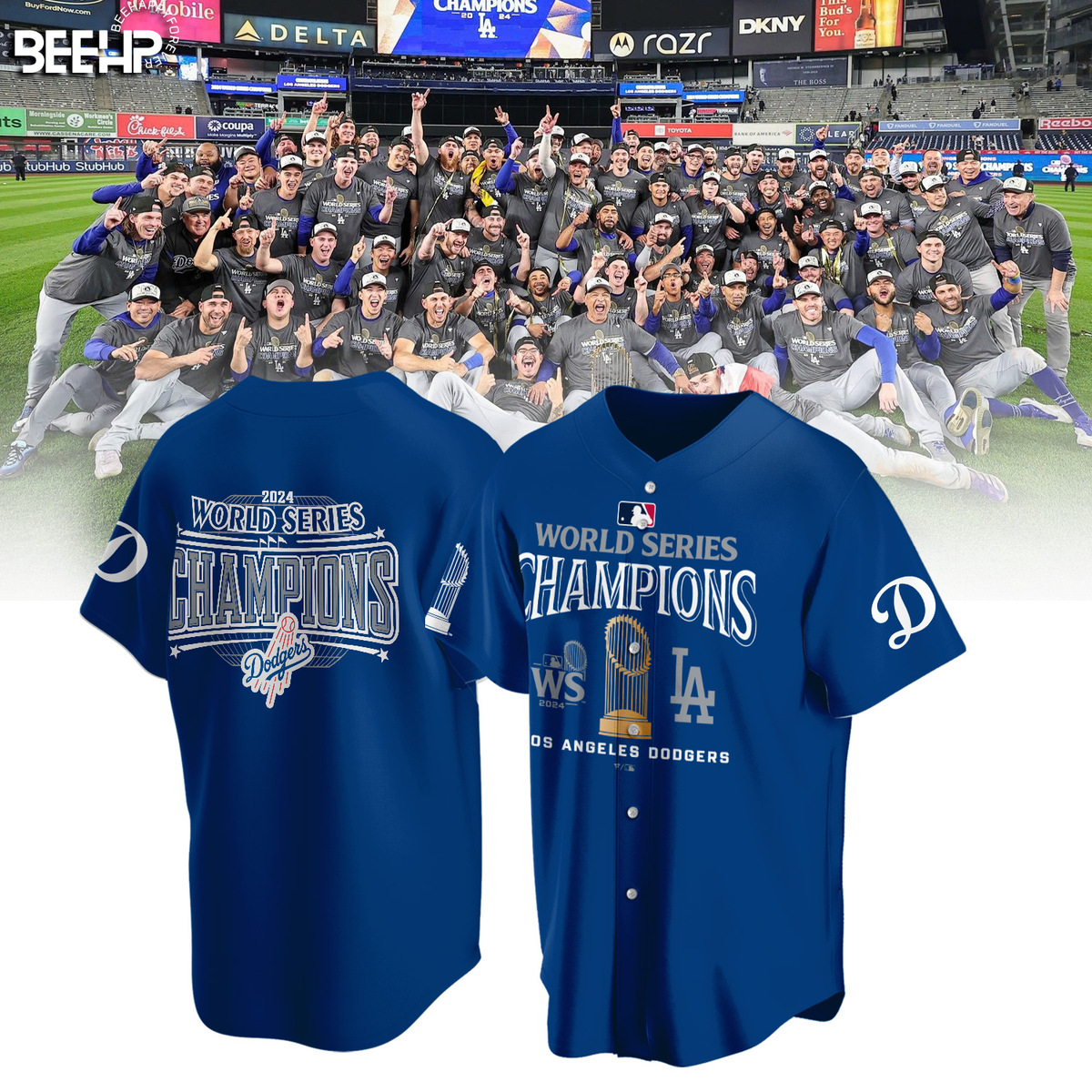 Los Angeles Dodgers World Series Champions Shirt - Famjoys Los Angeles Dodgers World Series Champions Shirt - Famjoys