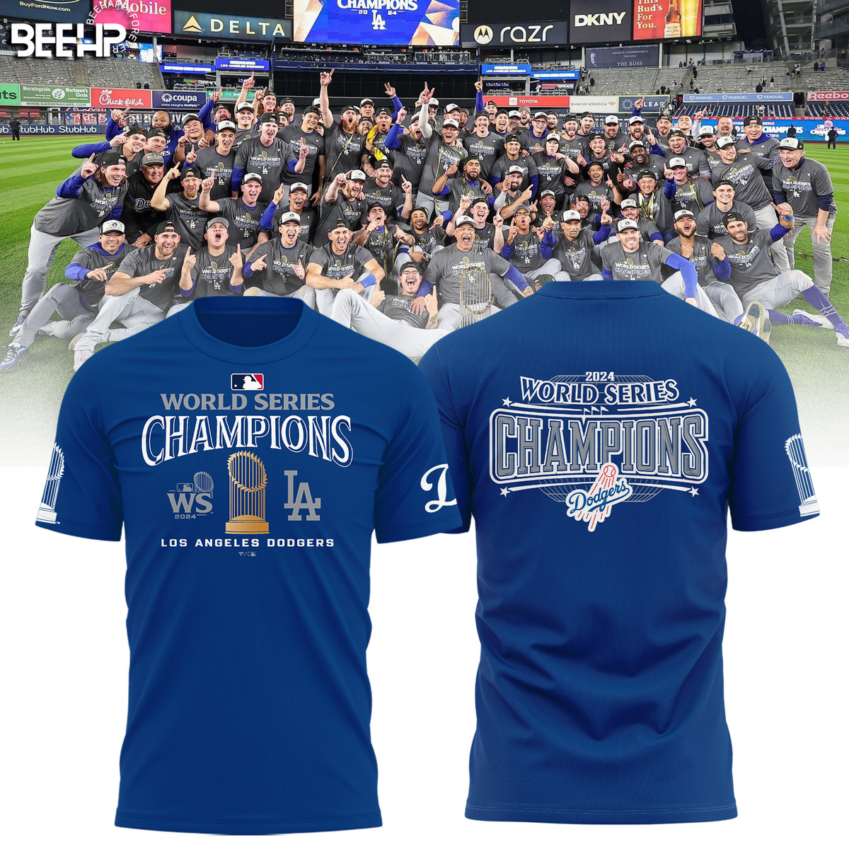Los Angeles Dodgers World Series Champions Shirt - Famjoys Los Angeles Dodgers World Series Champions Shirt - Famjoys