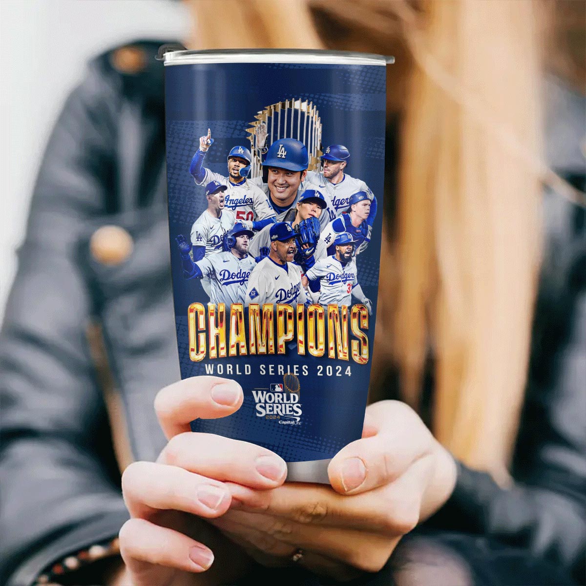 Los Angeles Dodgers World Series Champions Tumbler - Famjoys Los Angeles Dodgers World Series Champions Tumbler - Famjoys