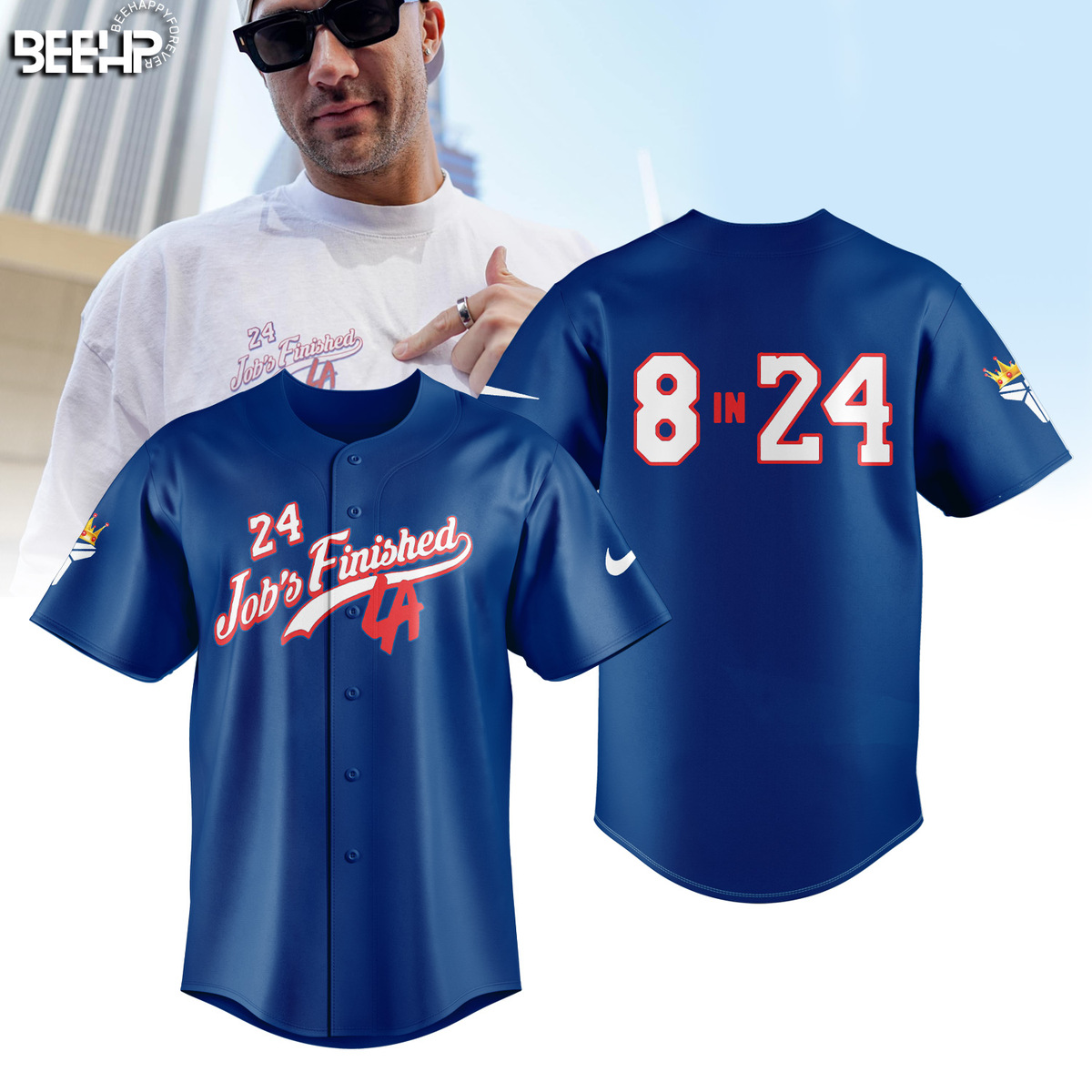 Los Angeles Dodgers x Kobe Bryant Gear Via Vanessa Bryant Job Finished 8 In 24 Shirt - Famjoys Los Angeles Dodgers x Kobe Bryant Gear Via Vanessa Bryant Job Finished 8 In 24 Shirt - Famjoys