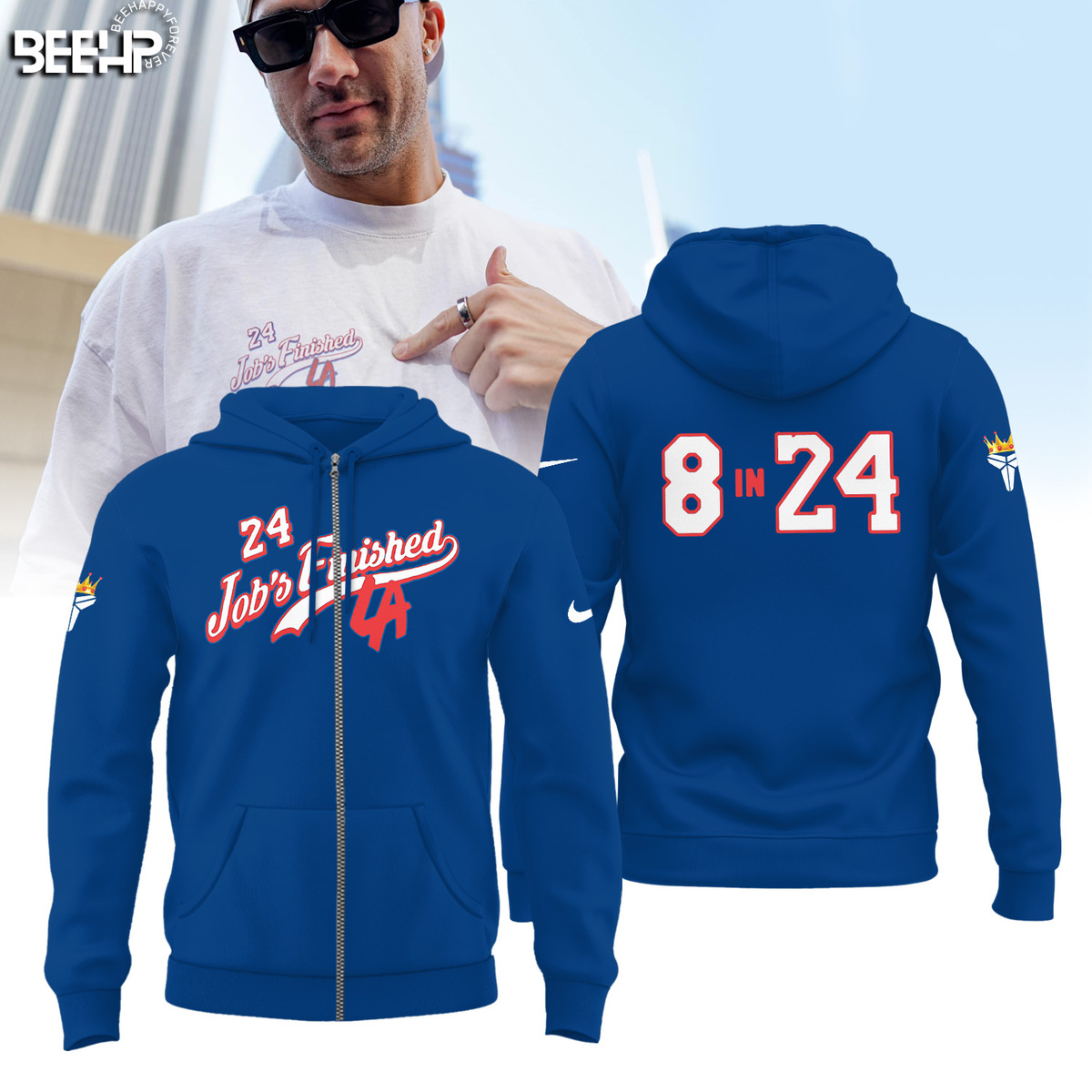 Los Angeles Dodgers x Kobe Bryant Gear Via Vanessa Bryant Job Finished 8 In 24 Shirt - Famjoys Los Angeles Dodgers x Kobe Bryant Gear Via Vanessa Bryant Job Finished 8 In 24 Shirt - Famjoys