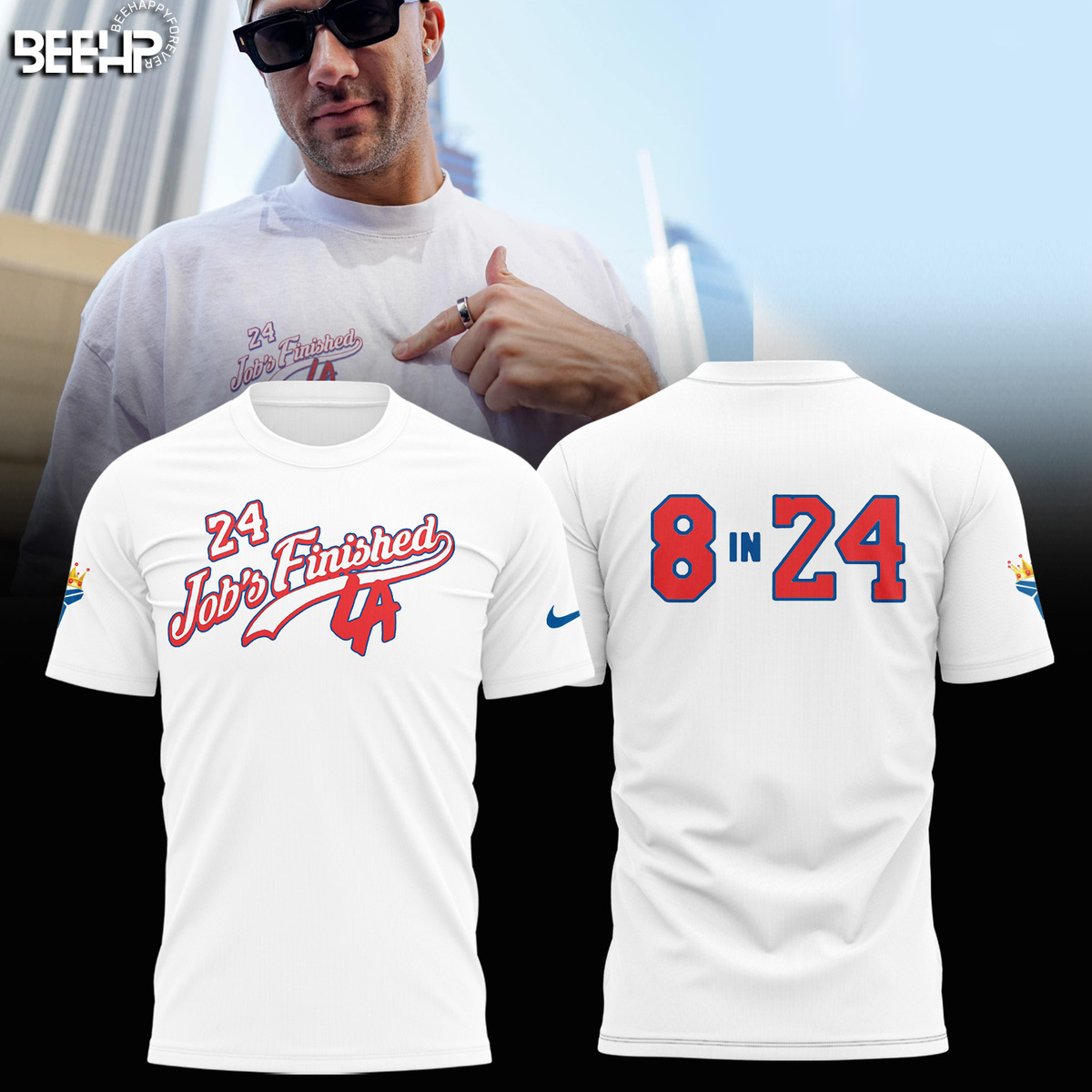 Los Angeles Dodgers x Kobe Bryant Gear Via Vanessa Bryant Job Finished 8 In 24 Shirt - Famjoys Los Angeles Dodgers x Kobe Bryant Gear Via Vanessa Bryant Job Finished 8 In 24 Shirt - Famjoys