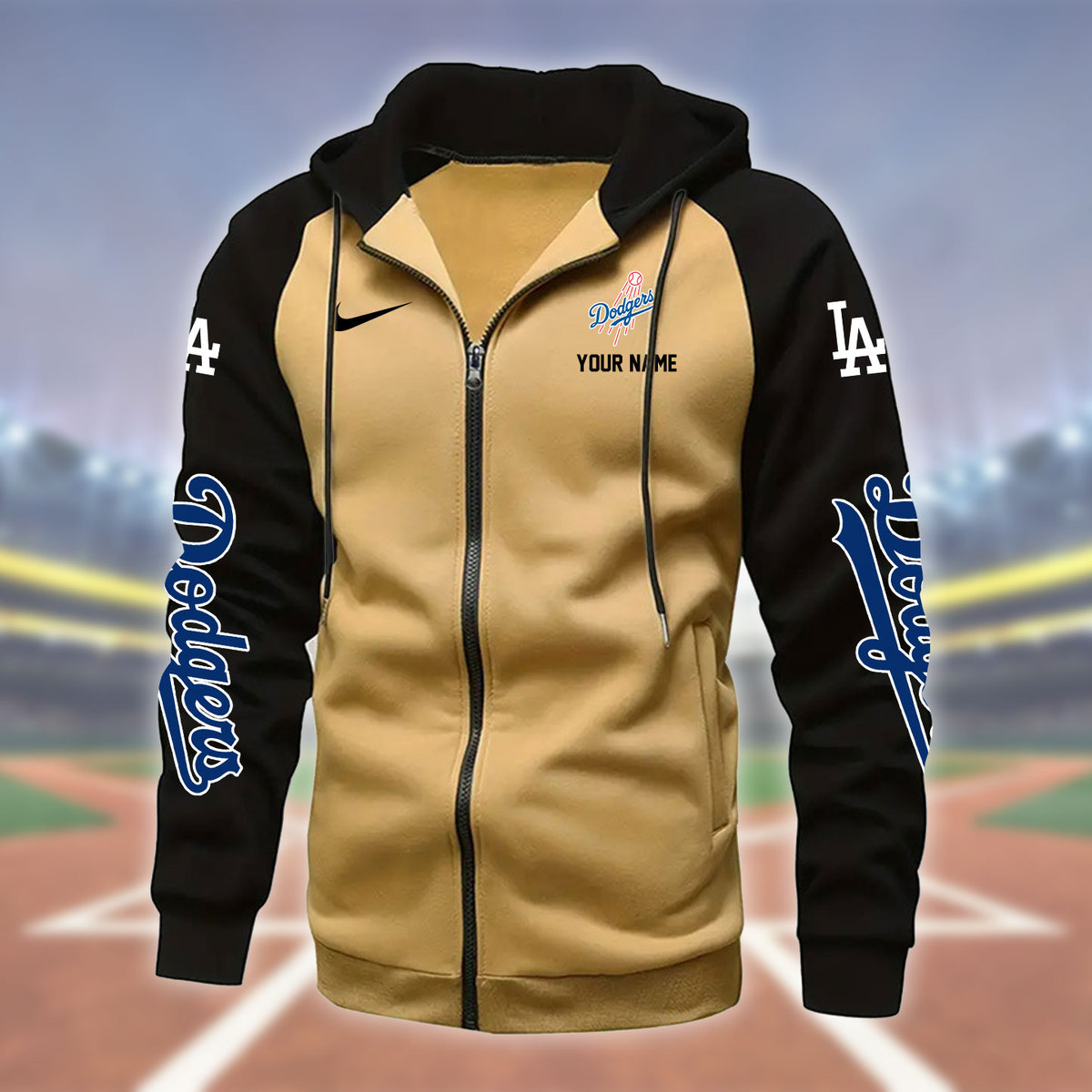 Los Angeles Dodgers Zipper Hoodie - Famjoys Los Angeles Dodgers Zipper Hoodie - Famjoys