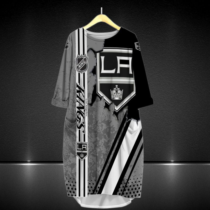 Los Angeles Kings All Over Print Caftan8603 - Famjoys Los Angeles Kings All Over Print Caftan8603 - Famjoys