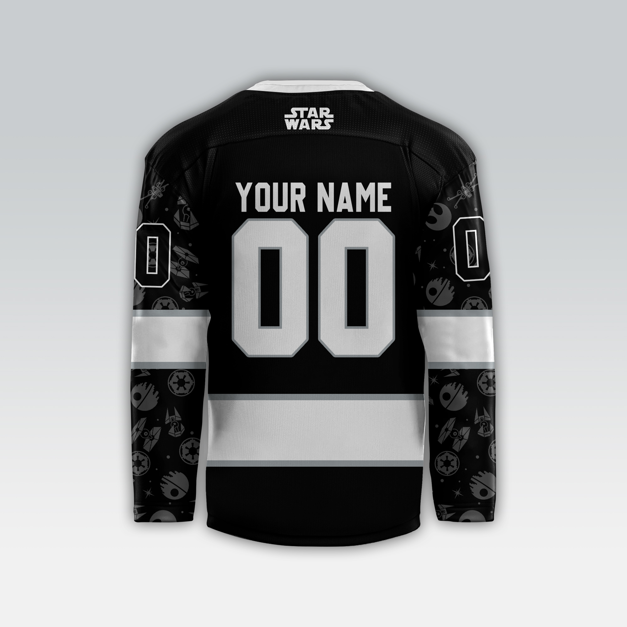 Los Angeles Kings x Star Wars Night Custom jersey - Famjoys Los Angeles Kings x Star Wars Night Custom jersey - Famjoys