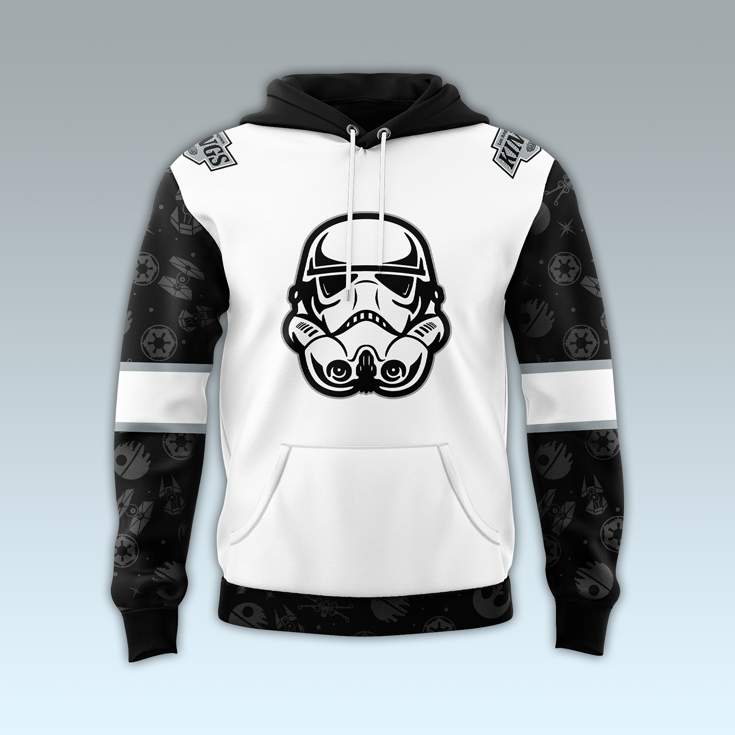 Los Angeles Kings x Star Wars Night Hoodie - Famjoys Los Angeles Kings x Star Wars Night Hoodie - Famjoys