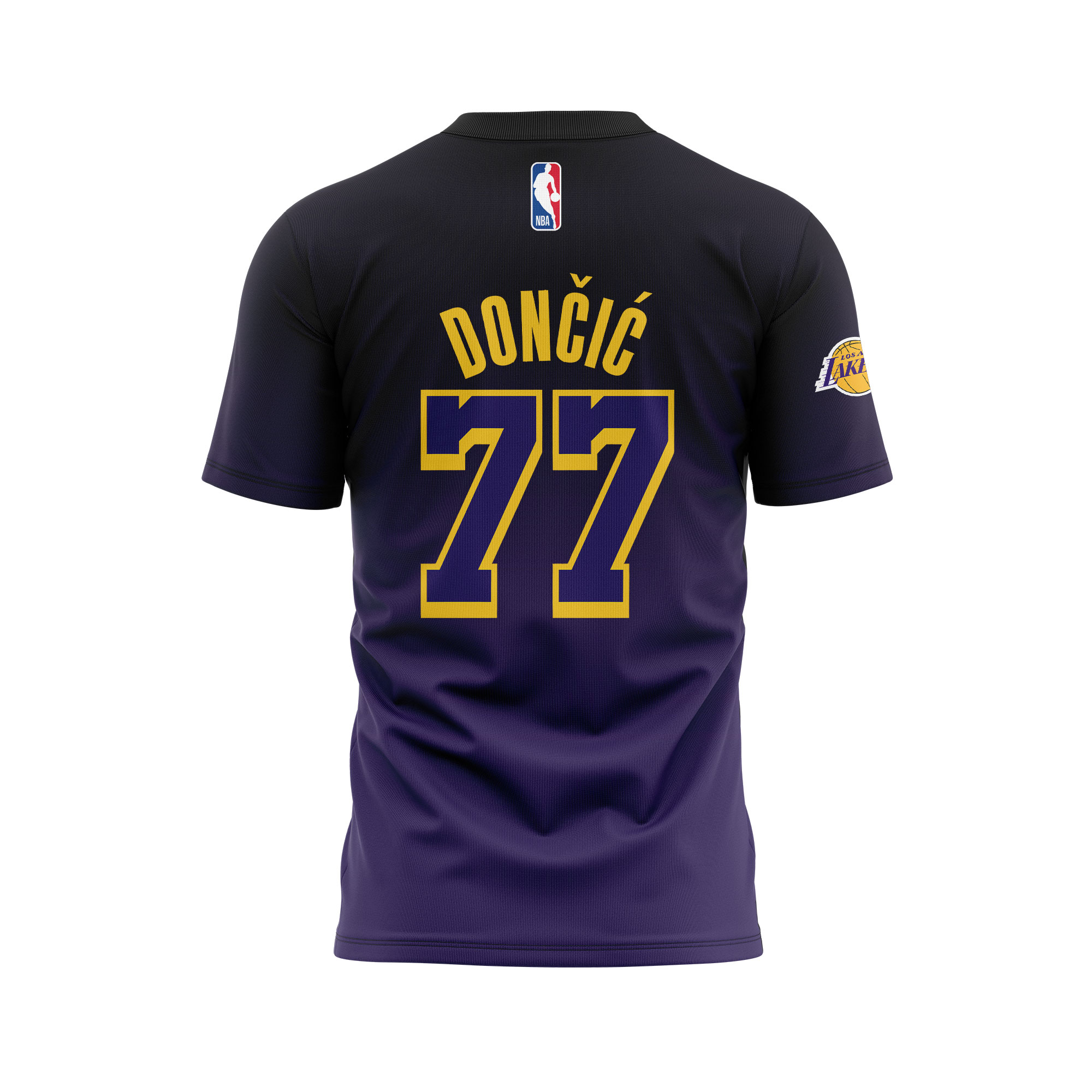 Los Angeles Lakers Show Luka Doncic T-shirt - Famjoys Los Angeles Lakers Show Luka Doncic T-shirt - Famjoys