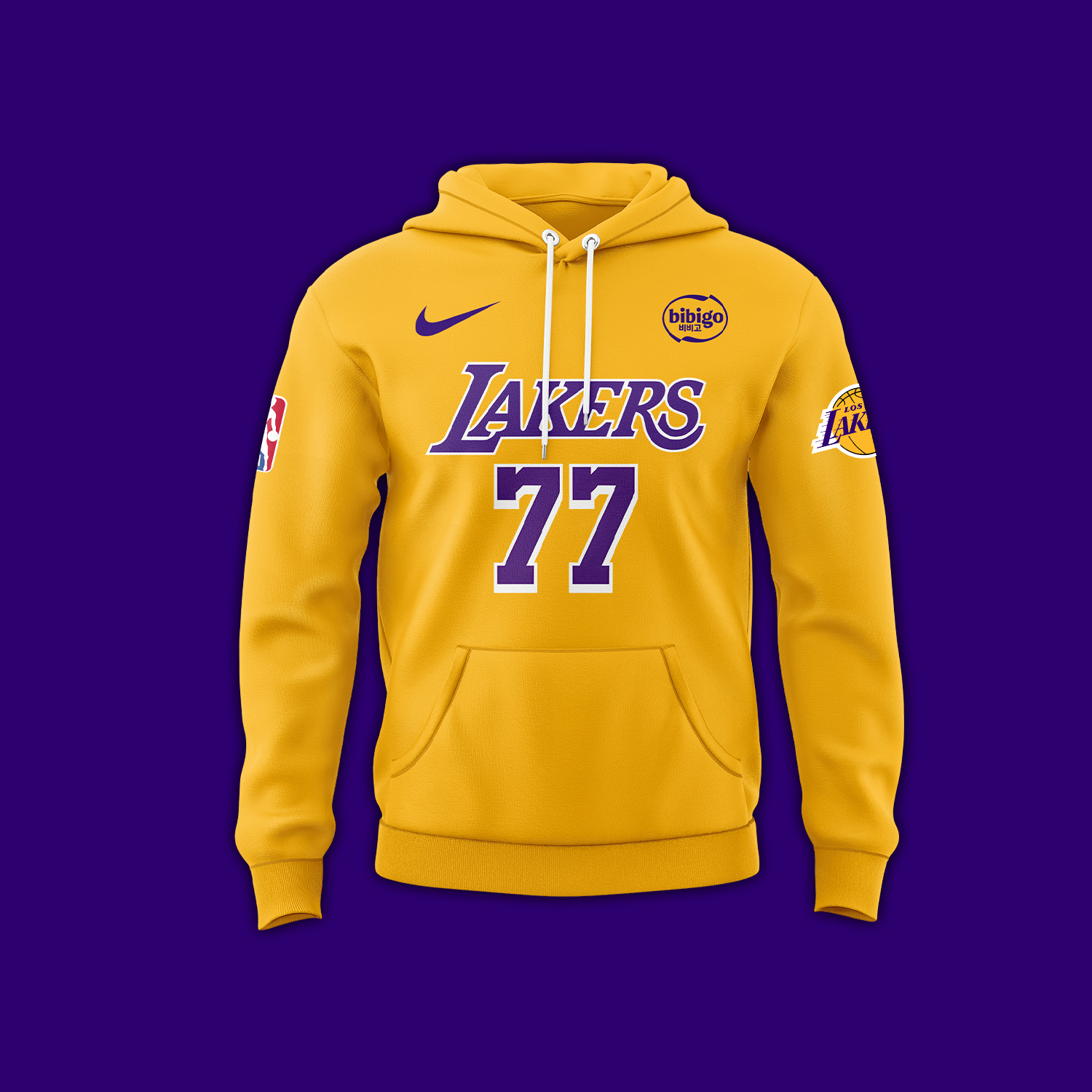 Los Angeles Lakers x Lake Show Luka Hoodie v2 - Famjoys Los Angeles Lakers x Lake Show Luka Hoodie v2 - Famjoys