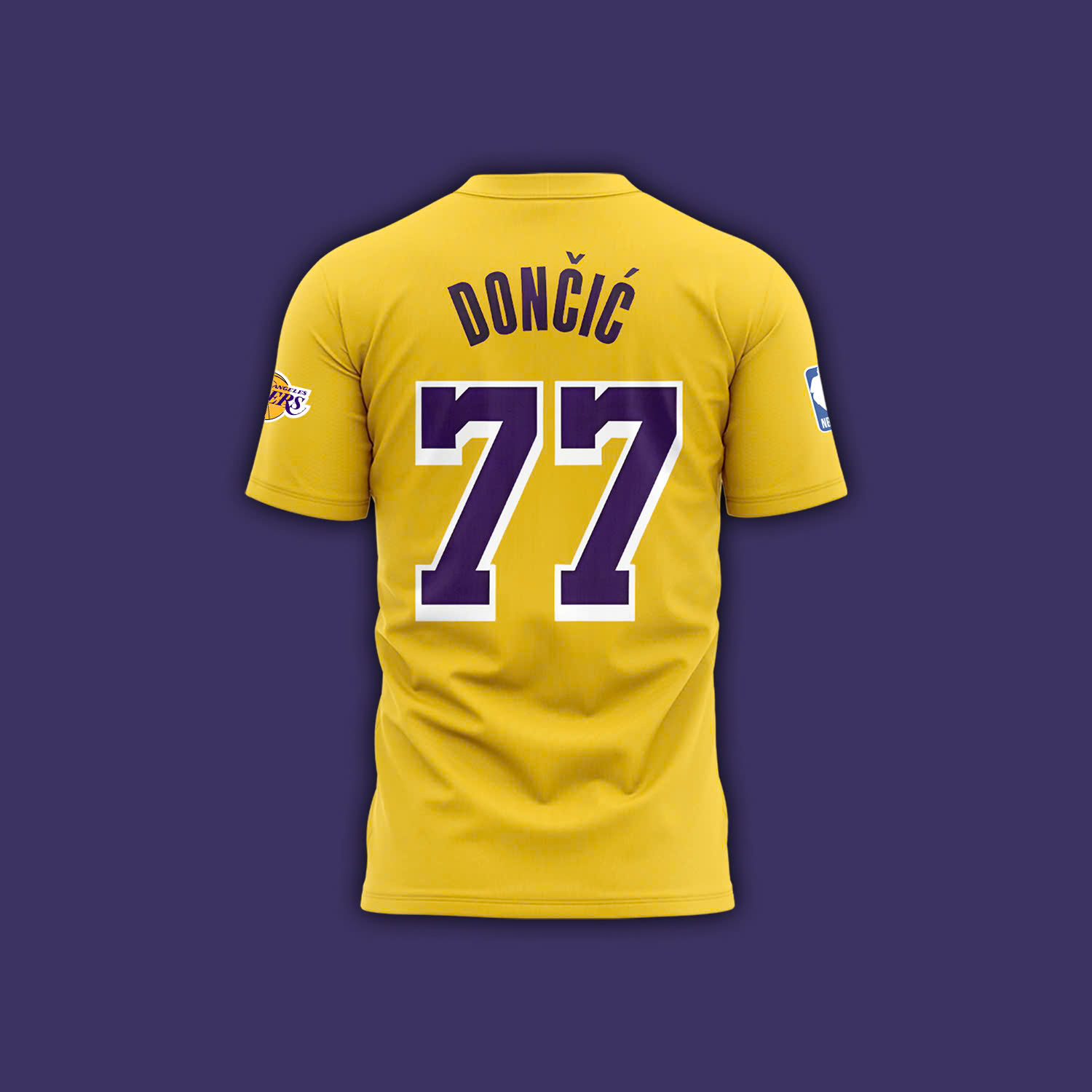 Los Angeles Lakers x Lake Show Luka Shirt - Famjoys Los Angeles Lakers x Lake Show Luka Shirt - Famjoys