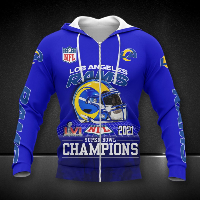 Los Angeles Rams All Over Print Caftan9539 - Famjoys Los Angeles Rams All Over Print Caftan9539 - Famjoys