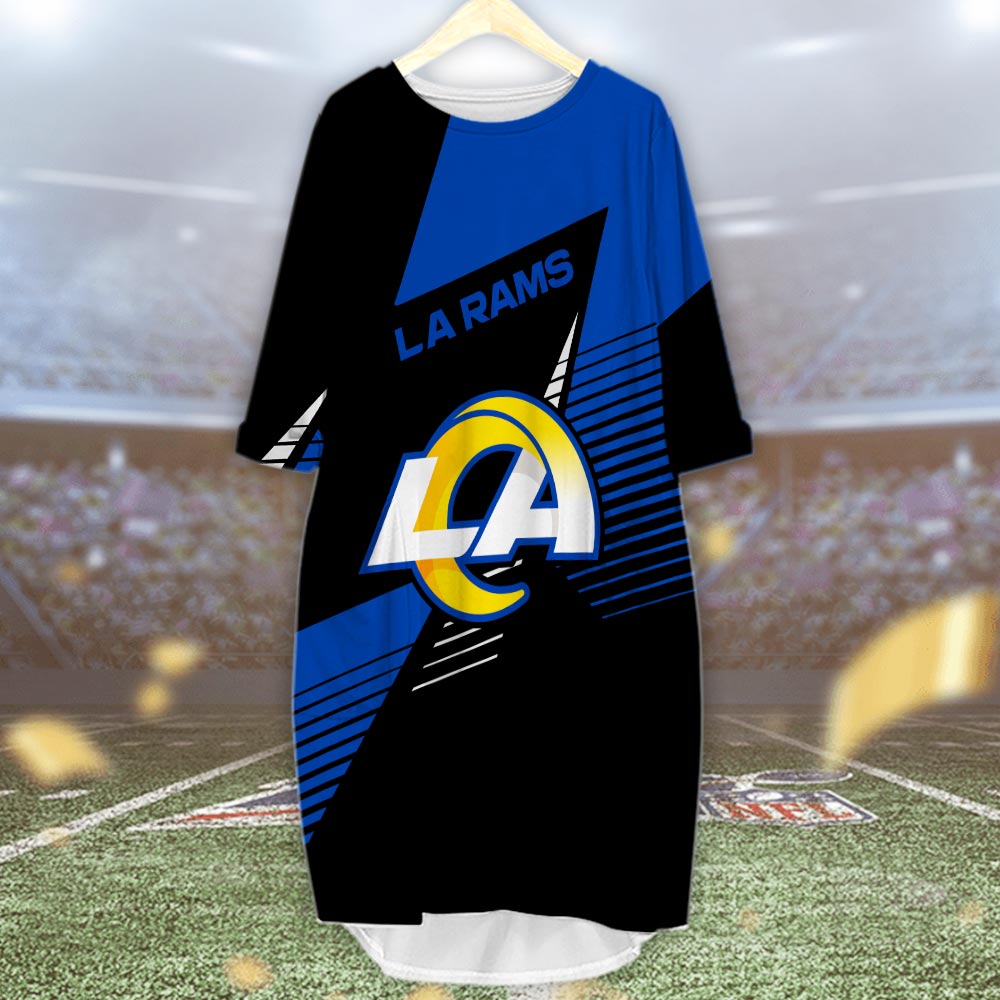 Los Angeles Rams Caftan - Famjoys Los Angeles Rams Caftan - Famjoys