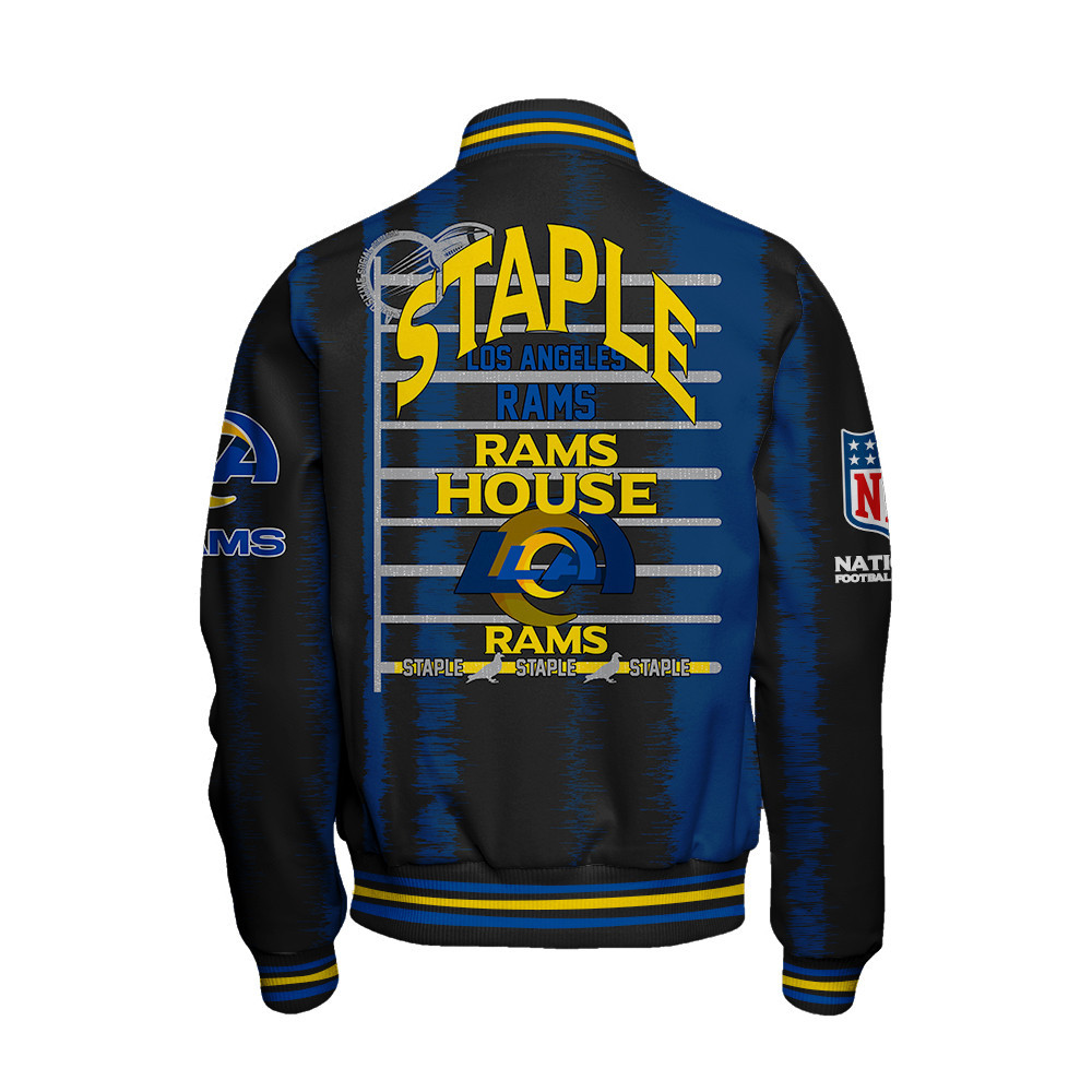 Los Angeles Rams - Independent, Individual Unisex Varsity Jacket - Famjoys Los Angeles Rams - Independent, Individual Unisex Varsity Jacket - Famjoys