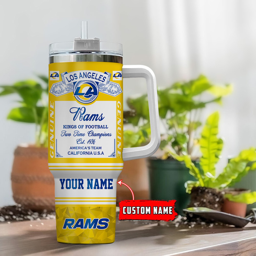 Los Angeles Rams-Kings of Football Personalized Tumbler 40Oz-SP02012419ID06DS02 - Famjoys Los Angeles Rams-Kings of Football Personalized Tumbler 40Oz-SP02012419ID06DS02 - Famjoys
