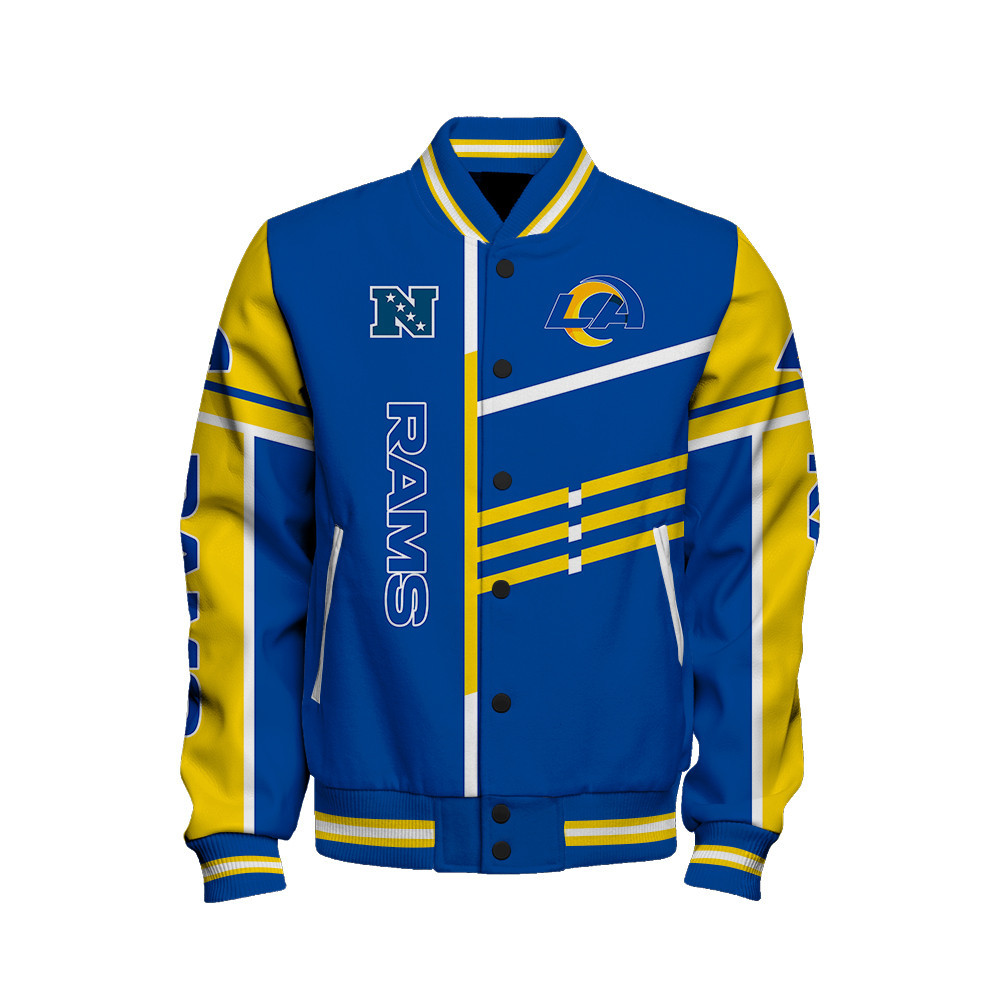Los Angeles Rams NFC West Champions Unique Varsity Jacket