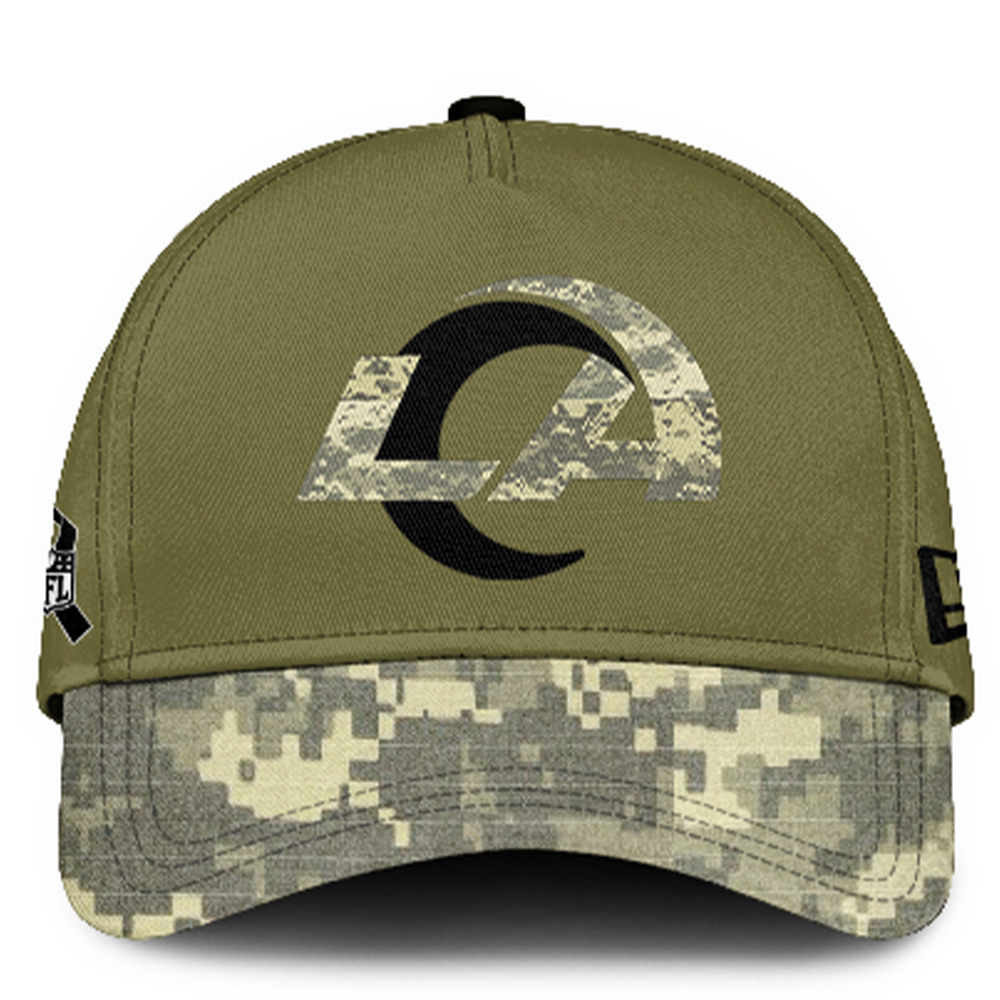 Los Angeles Rams Salute to Service Club Camo Hoodie #1 - Famjoys Los Angeles Rams Salute to Service Club Camo Hoodie #1 - Famjoys