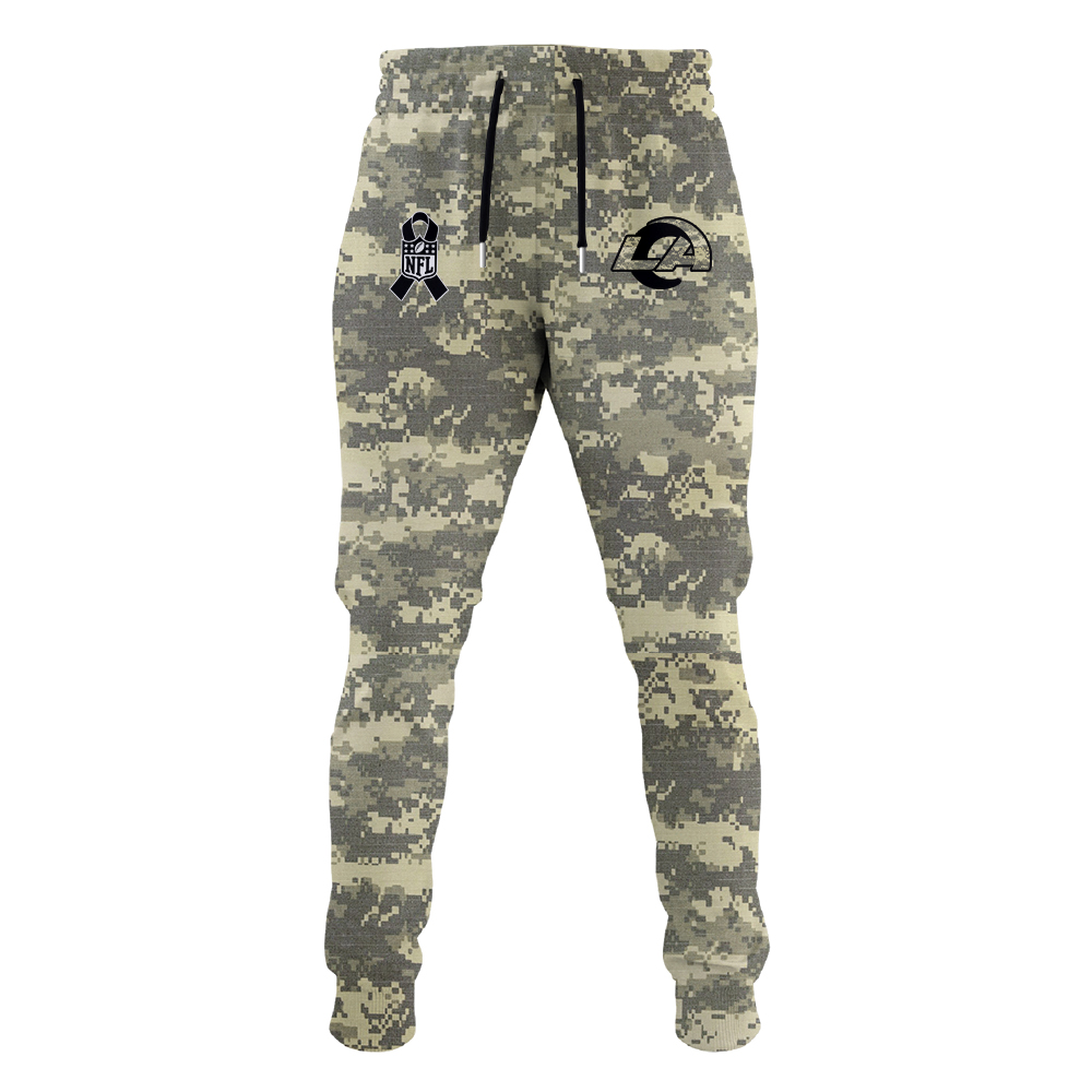 Los Angeles Rams Veterans Day Hoodie - Famjoys Los Angeles Rams Veterans Day Hoodie - Famjoys