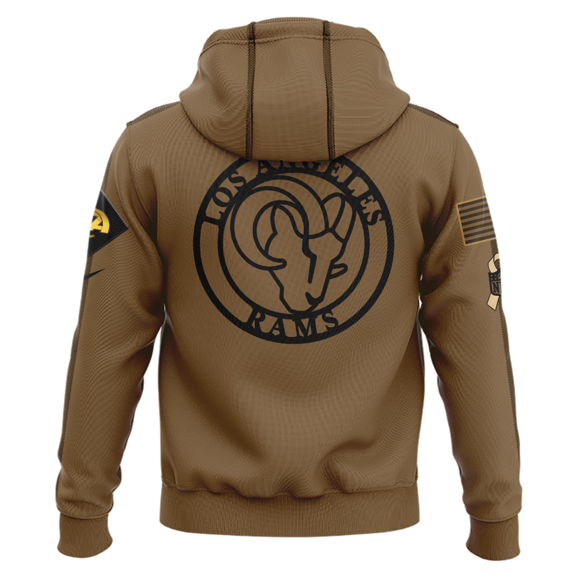 Los Angeles Rams Veterans Hoodie - Famjoys Los Angeles Rams Veterans Hoodie - Famjoys