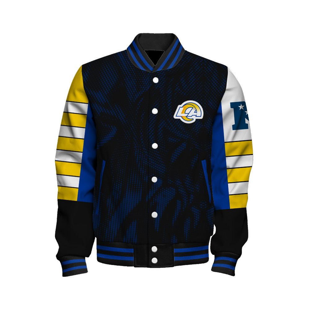 Los Angeles Rams - Wear Your Passion Unisex Varsity Jacket - Famjoys Los Angeles Rams - Wear Your Passion Unisex Varsity Jacket - Famjoys