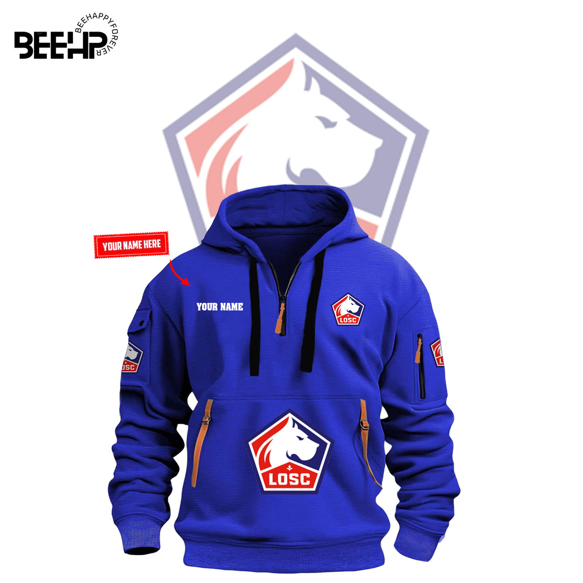 LOSC Lille New Hoodie - Famjoys LOSC Lille New Hoodie - Famjoys