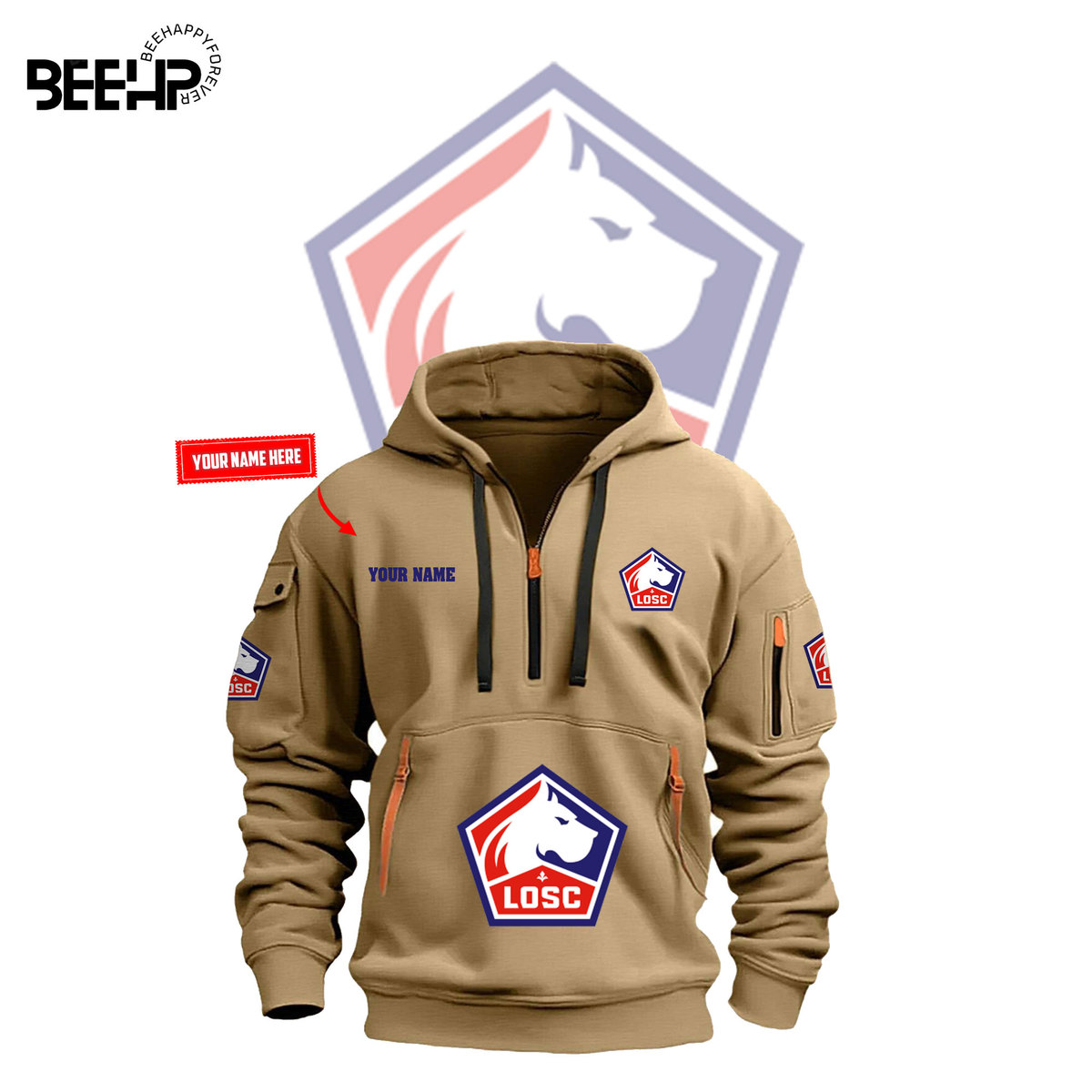 LOSC Lille New Hoodie - Famjoys LOSC Lille New Hoodie - Famjoys