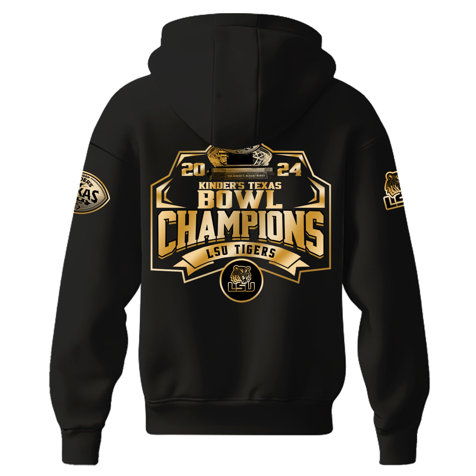 LSU Tiger Texas Bowl Champions Limited Editio Hoodie - Famjoys LSU Tiger Texas Bowl Champions Limited Editio Hoodie - Famjoys