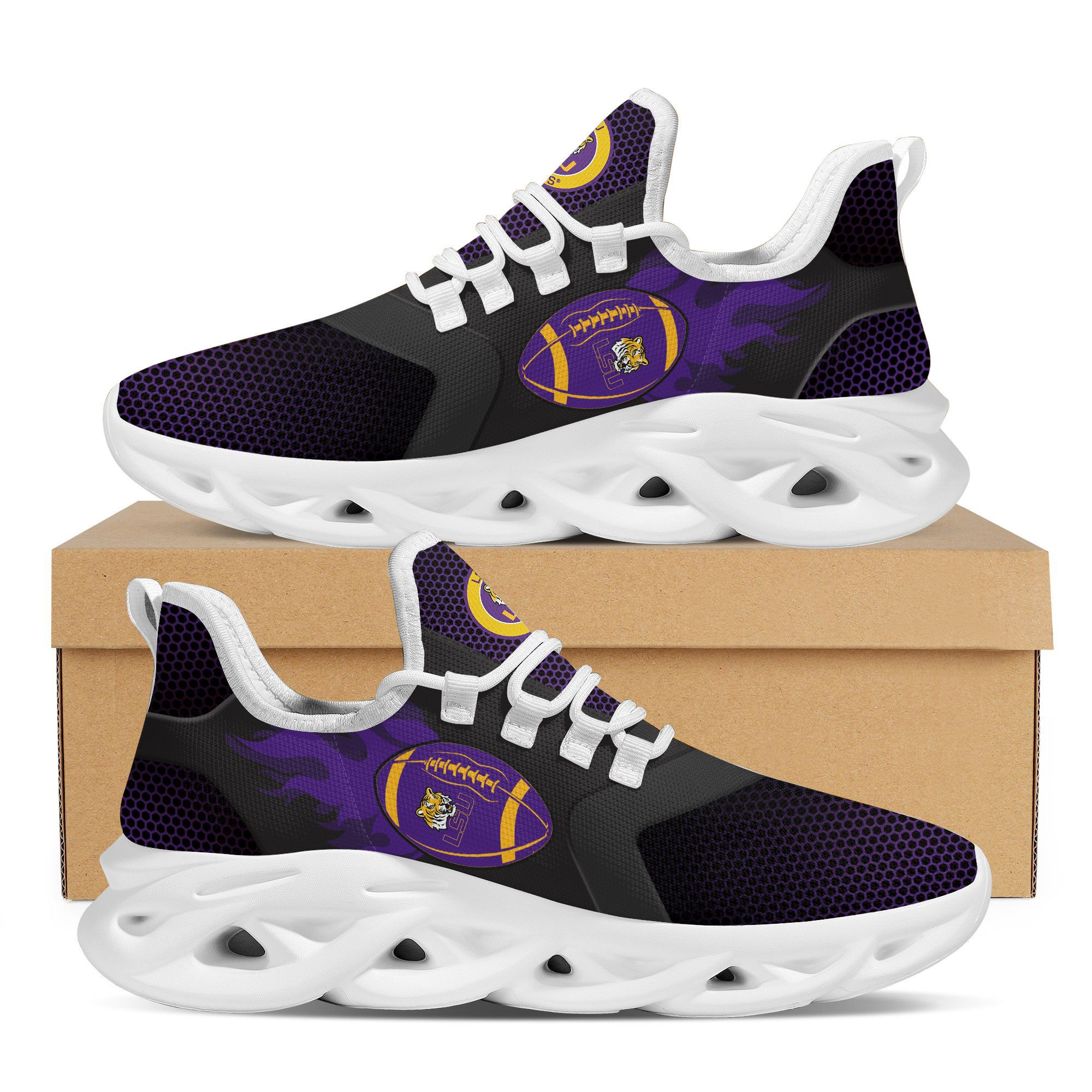 LSU Tigers Fire Ball Max Soul - Famjoys LSU Tigers Fire Ball Max Soul - Famjoys