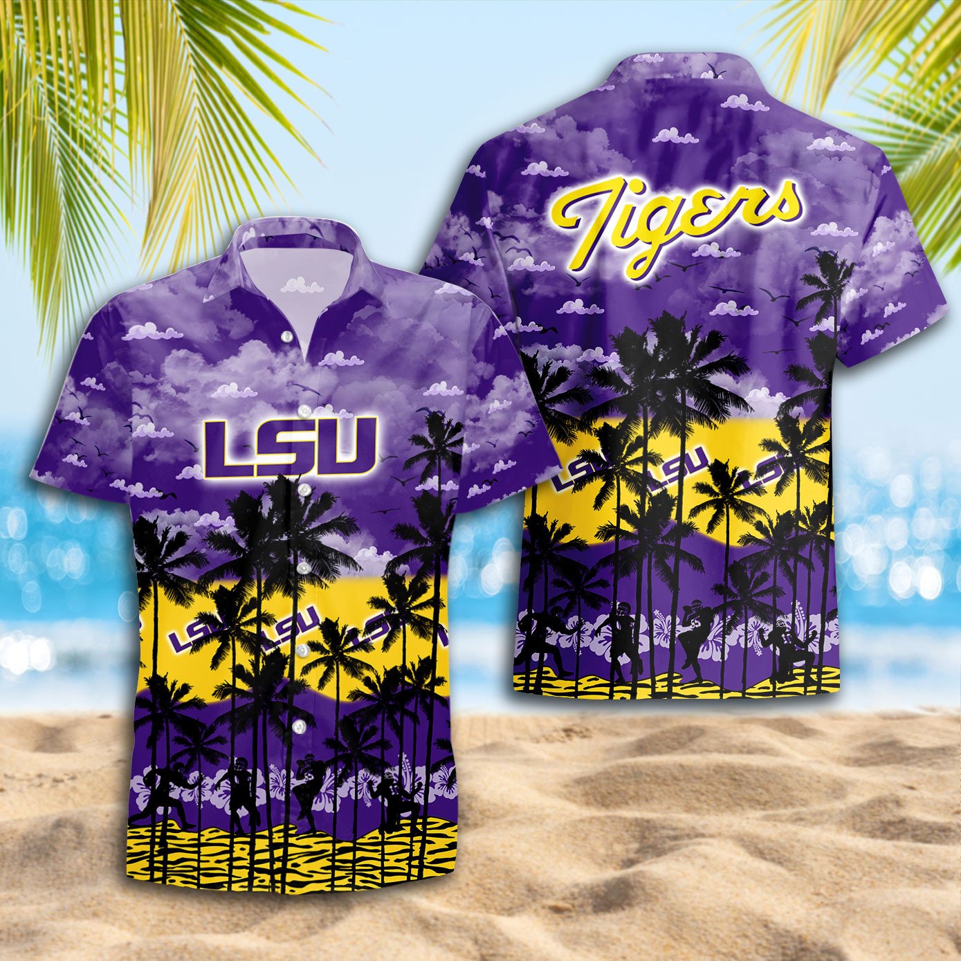 LSU TIGERS Hawaiian Shirt Trending Summer - Famjoys LSU TIGERS Hawaiian Shirt Trending Summer - Famjoys