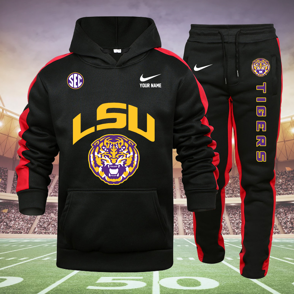 LSU Tigers Hoodie Set - Famjoys LSU Tigers Hoodie Set - Famjoys
