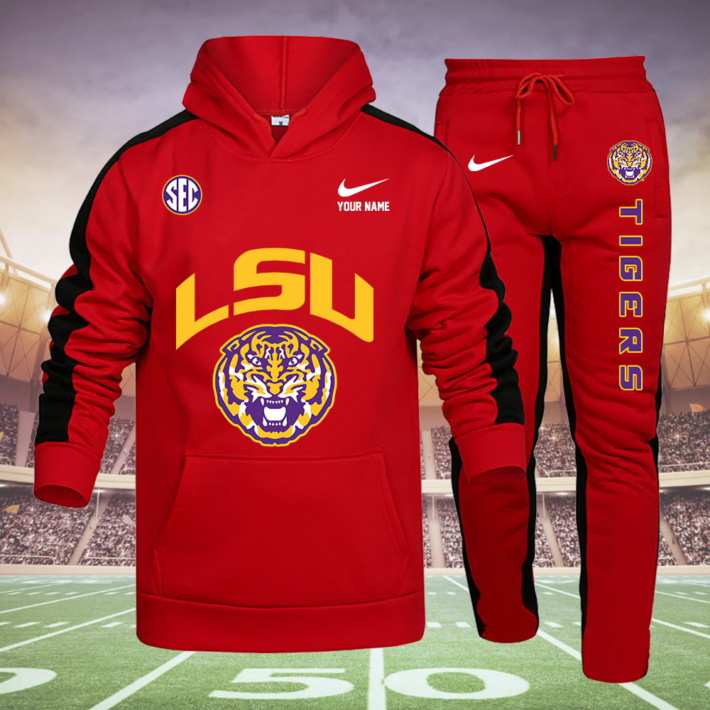 LSU Tigers Hoodie Set - Famjoys LSU Tigers Hoodie Set - Famjoys