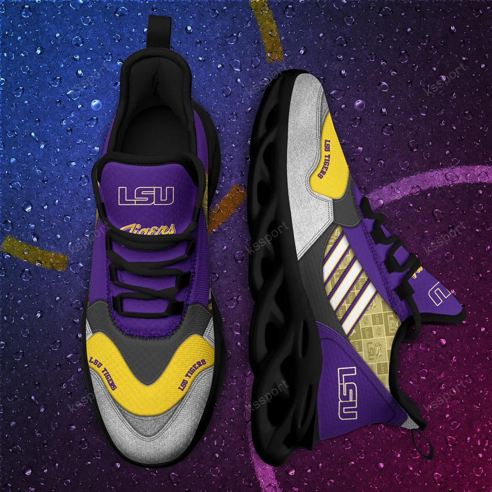 LSU Tigers Max Soul Clunky, Running Sneakers - Famjoys LSU Tigers Max Soul Clunky, Running Sneakers - Famjoys