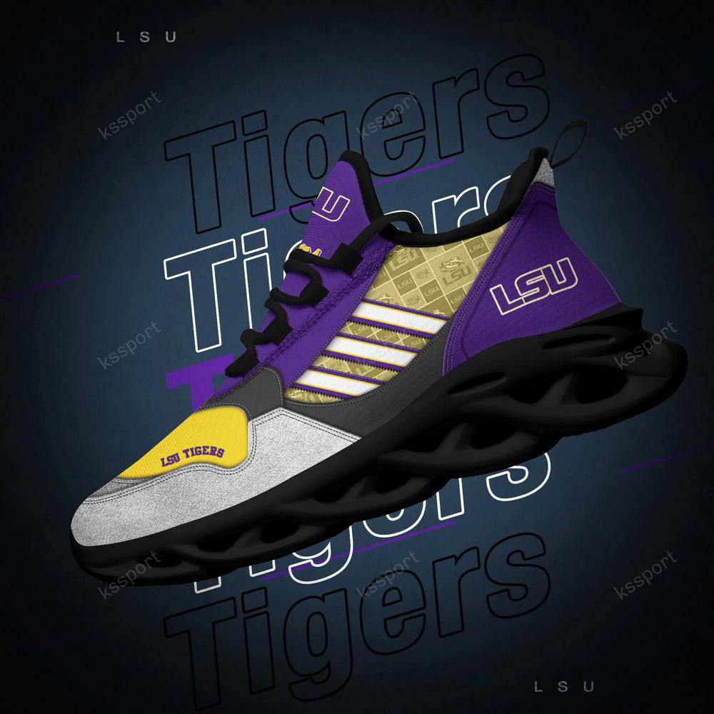 LSU Tigers Max Soul Clunky, Running Sneakers - Famjoys LSU Tigers Max Soul Clunky, Running Sneakers - Famjoys